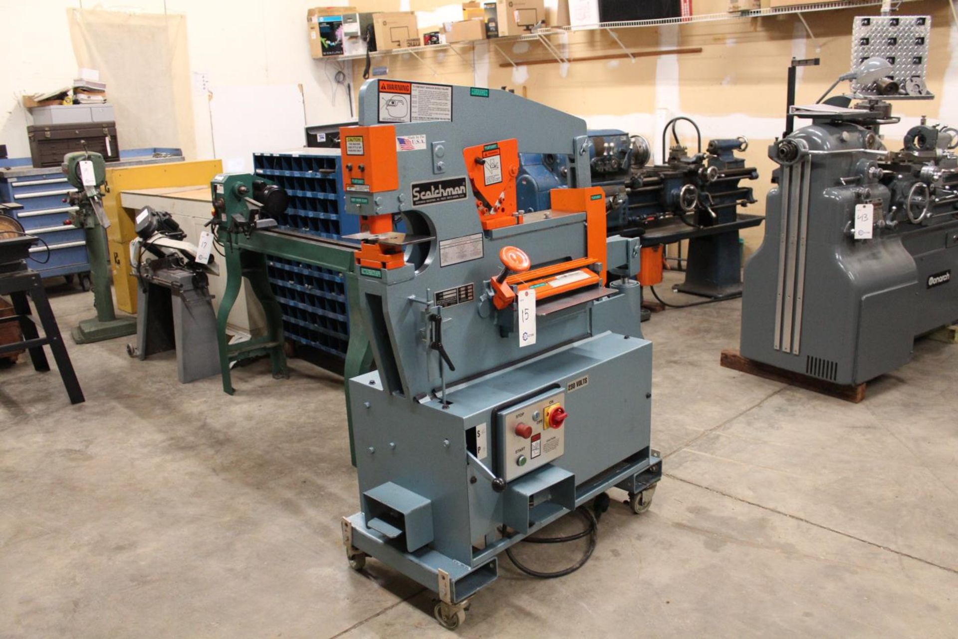 Scotchman 4014, 40 Ton Ironworker (Video)3HP/230/ 3ph - Image 2 of 12