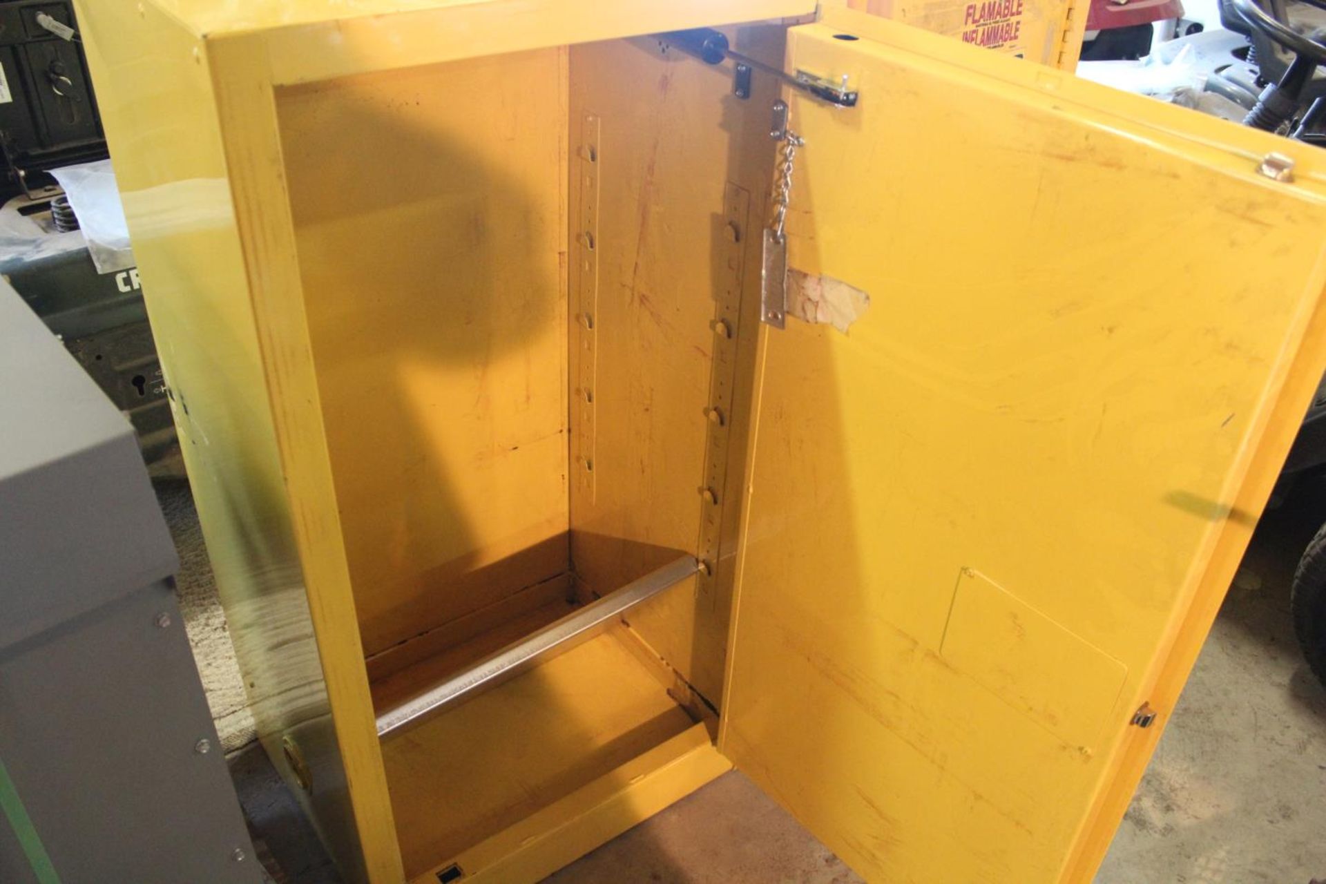 Flammable Storage Cabinet 23"W X 18"D X 44"H - Image 2 of 2