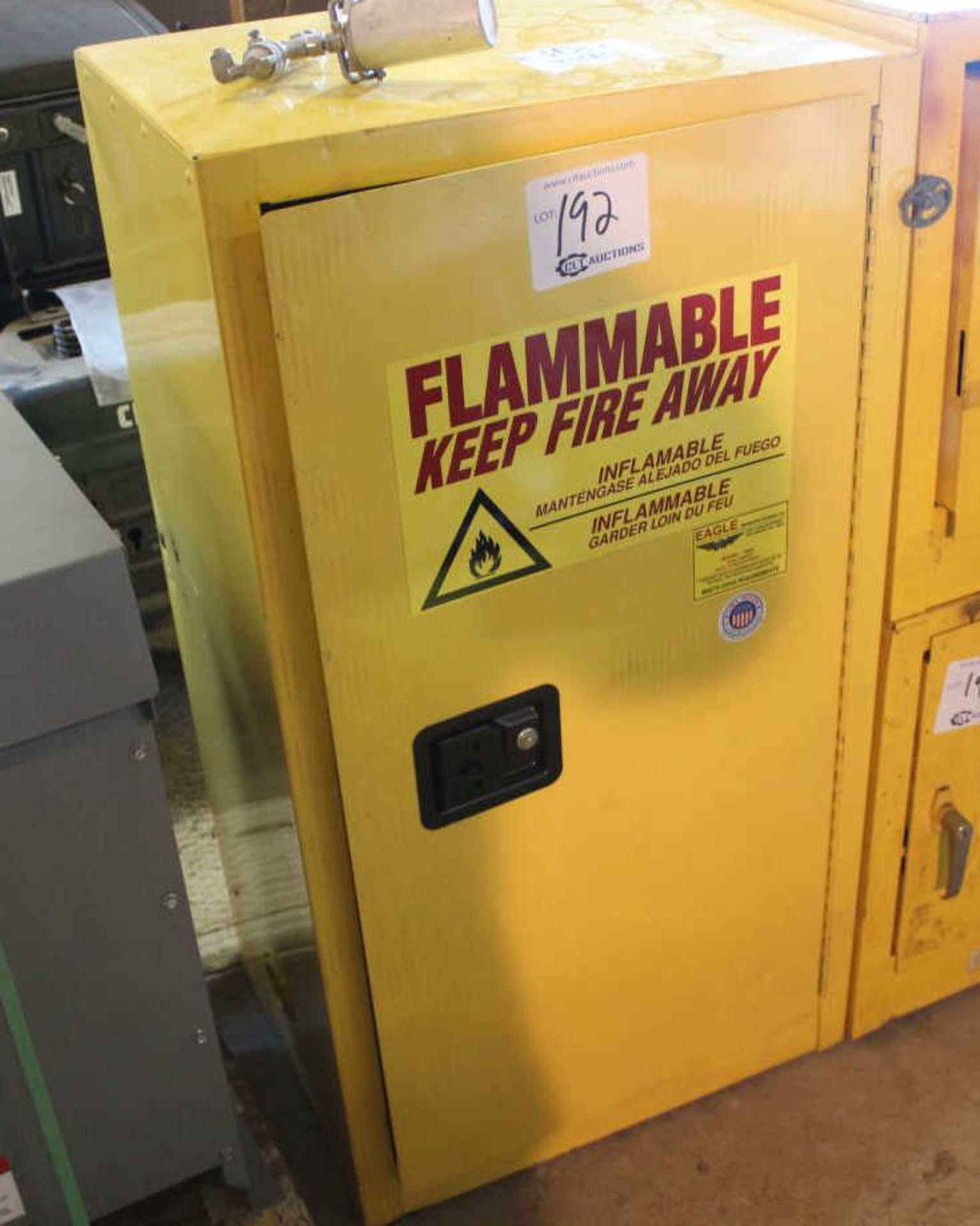Flammable Storage Cabinet 23"W X 18"D X 44"H