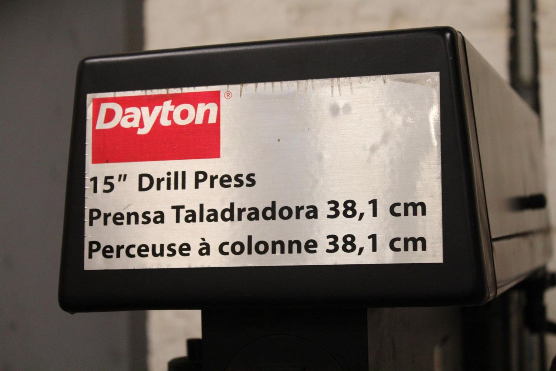 Dayton 3Z917F 15" Drill Press 1/2 HP/115/230v, 1ph - Image 3 of 6