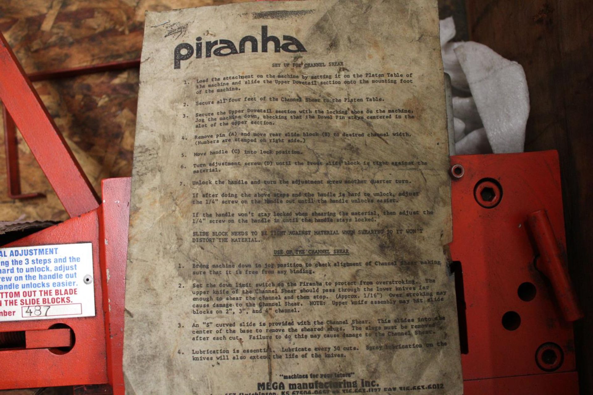Piranha Channel Shear - Image 3 of 4