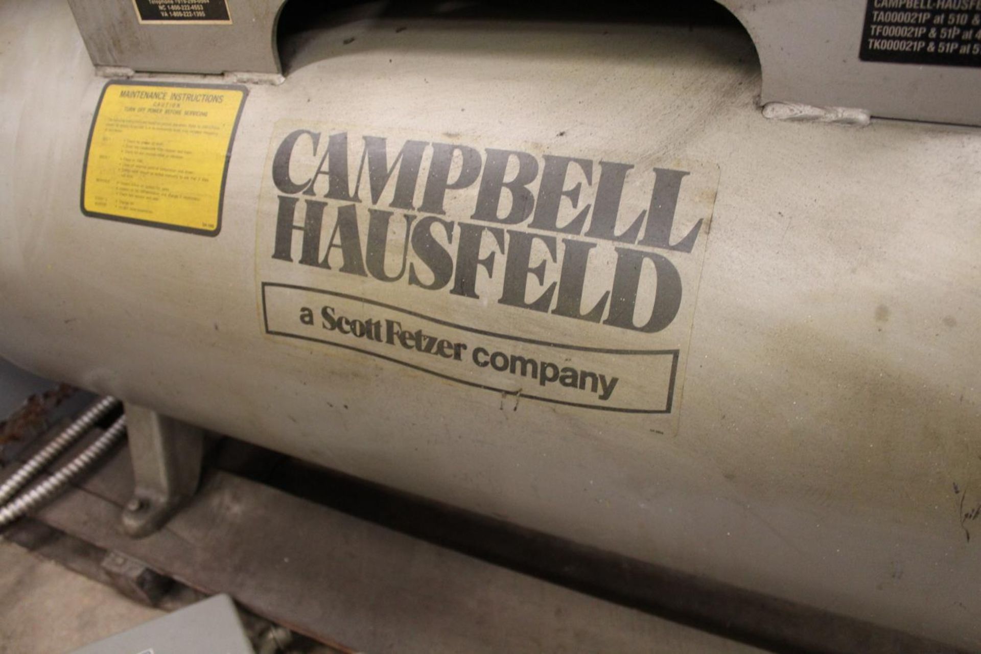 Campbell Hausfeld 5HP Horizontal Air Compressor 5HP/230/ 1ph - Image 6 of 7