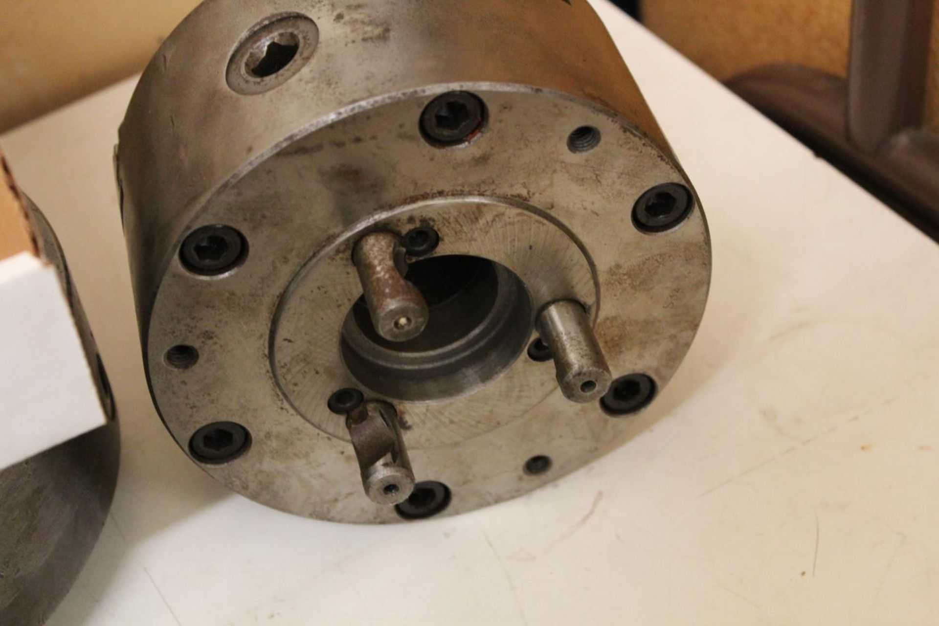 6" 3 Jaw Chuck, D1-3" Mount - Image 3 of 4