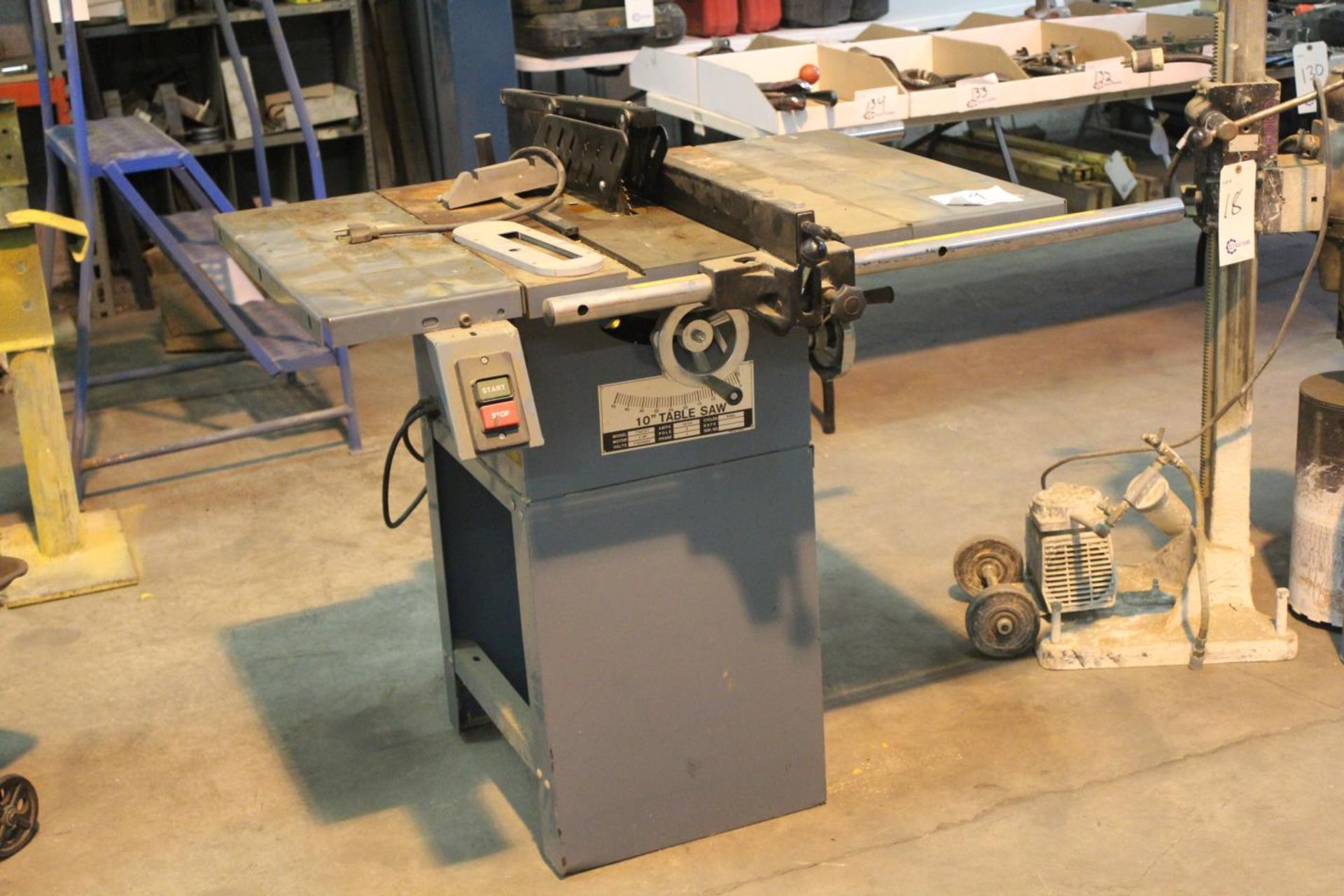 Central Machinery T36727 10" Table Saw 110/220v/1ph, 2hp