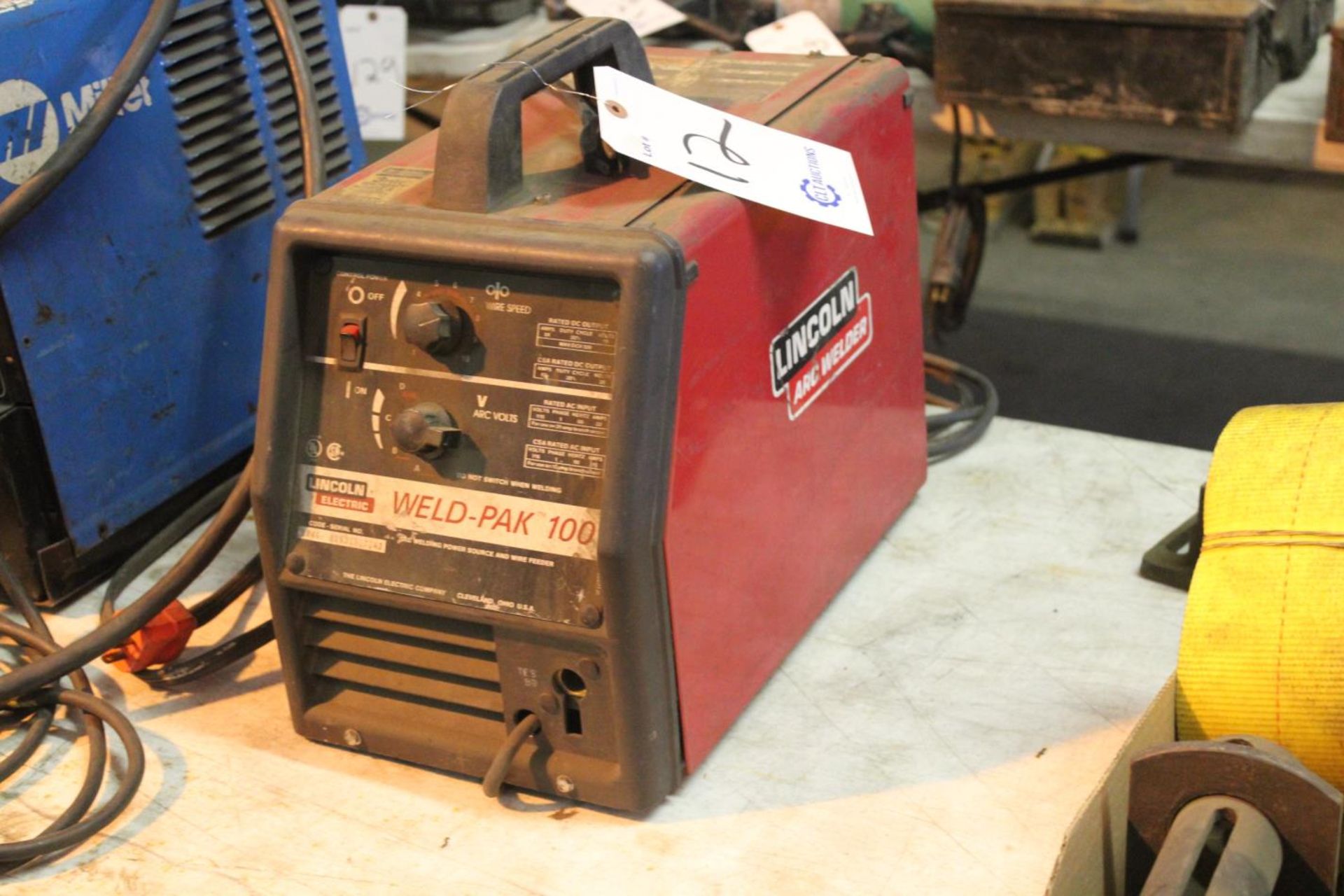 Lincoln Weld-Pak 100 Wire Feed Welder 115v/1ph