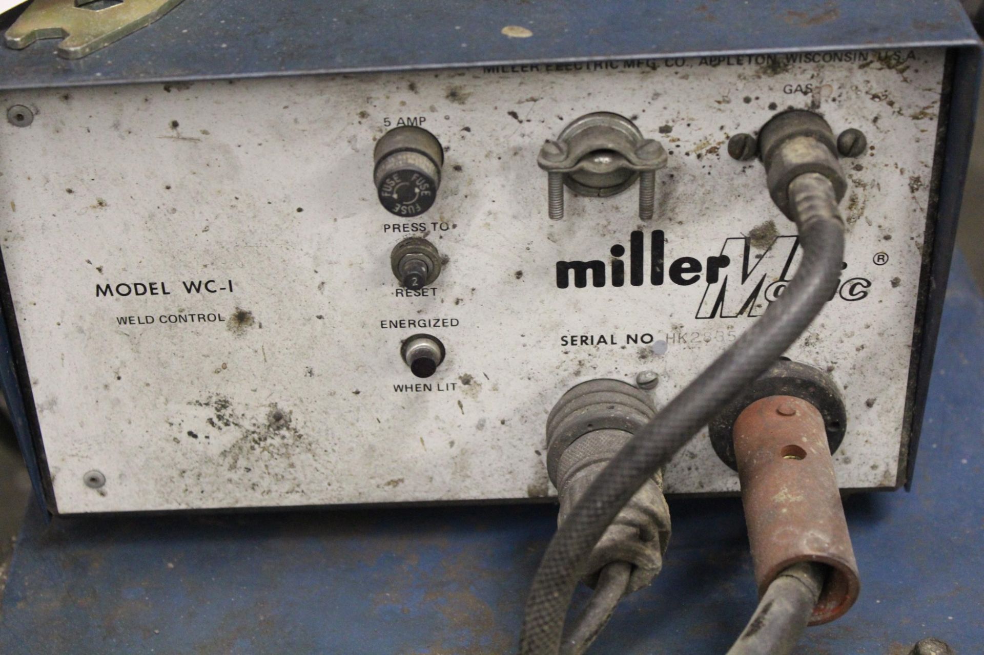 Miller Welder CP_200 Power Source W/ Millermatic WC-1 Spoolmatic Spool Gun230/460v/3ph, Includes - Image 4 of 10