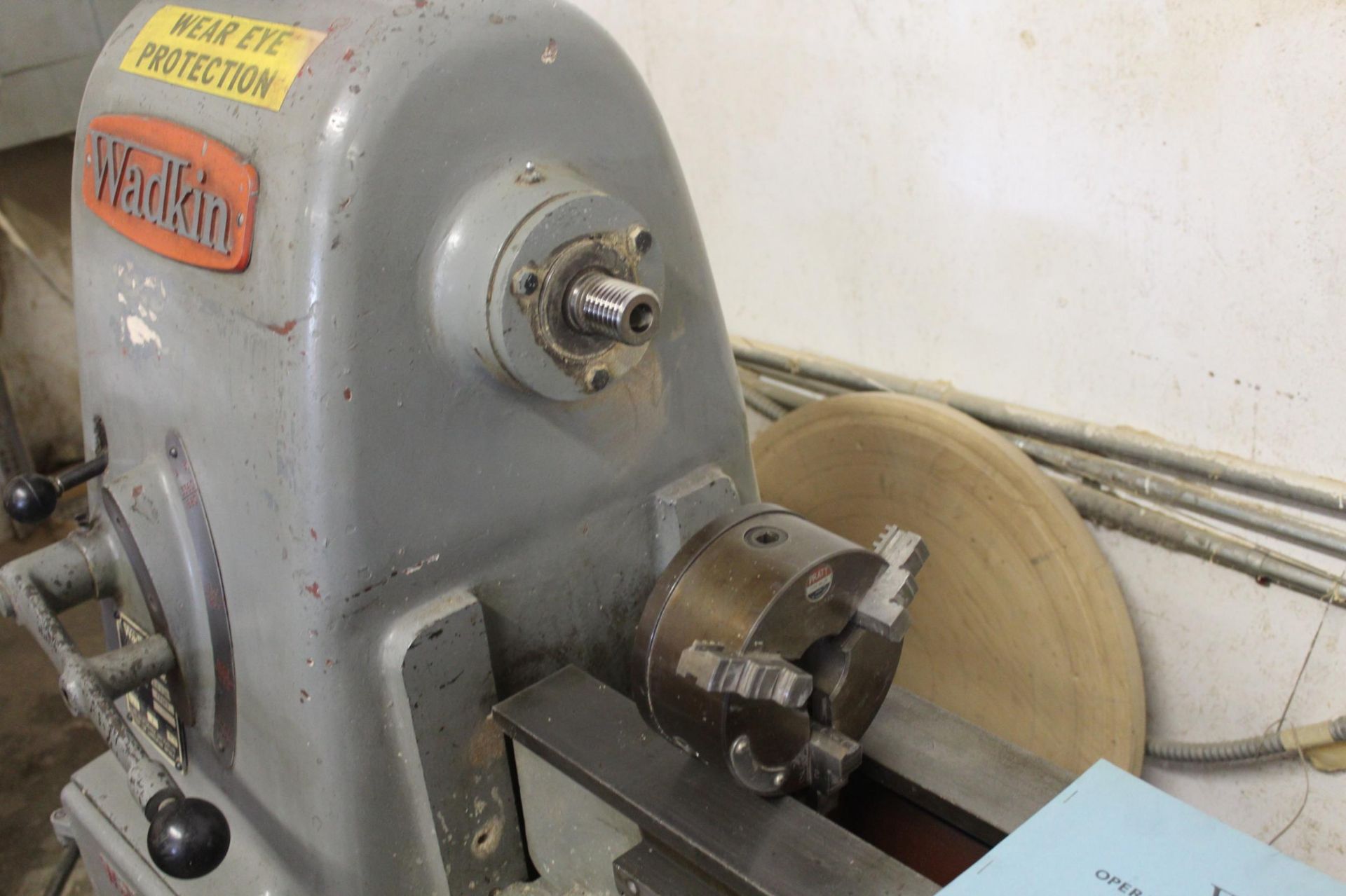 Wadkin 10" R.S. Pattern Makers Lathe 10" x 66" Capacity, 450 - 3360RPMMachine Serial NO. RS2266, - Image 7 of 23
