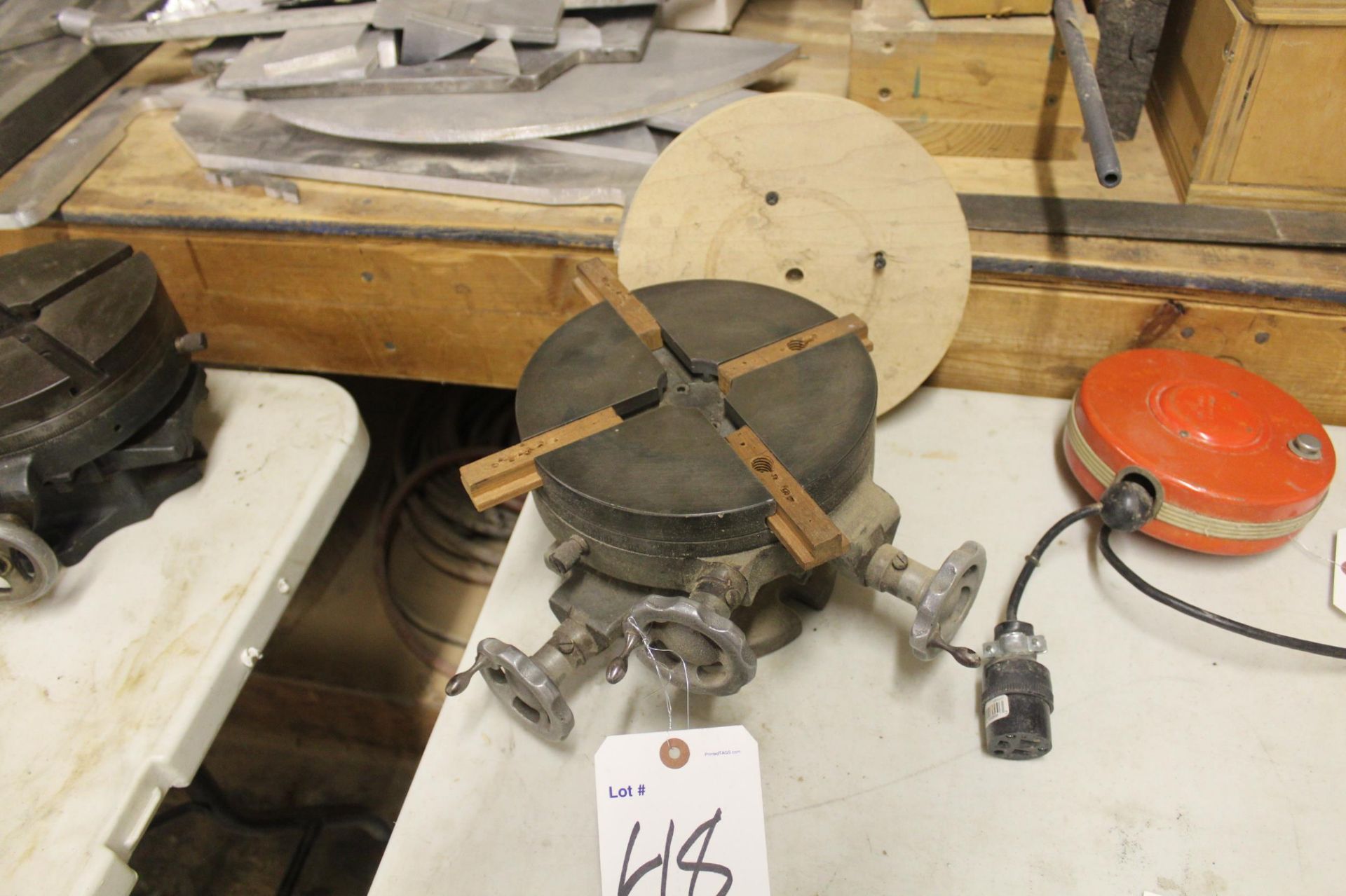 8" Cross Slide Rotary Table