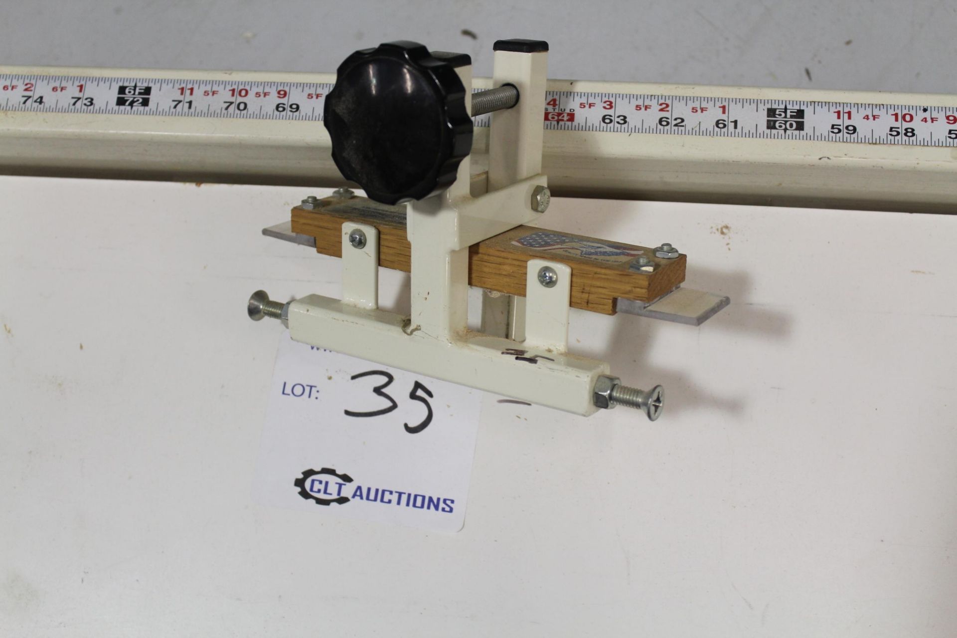 Biesemeyer Cut Off Saw Fence System 83" Left Hand w/ Miter Table - Image 3 of 4