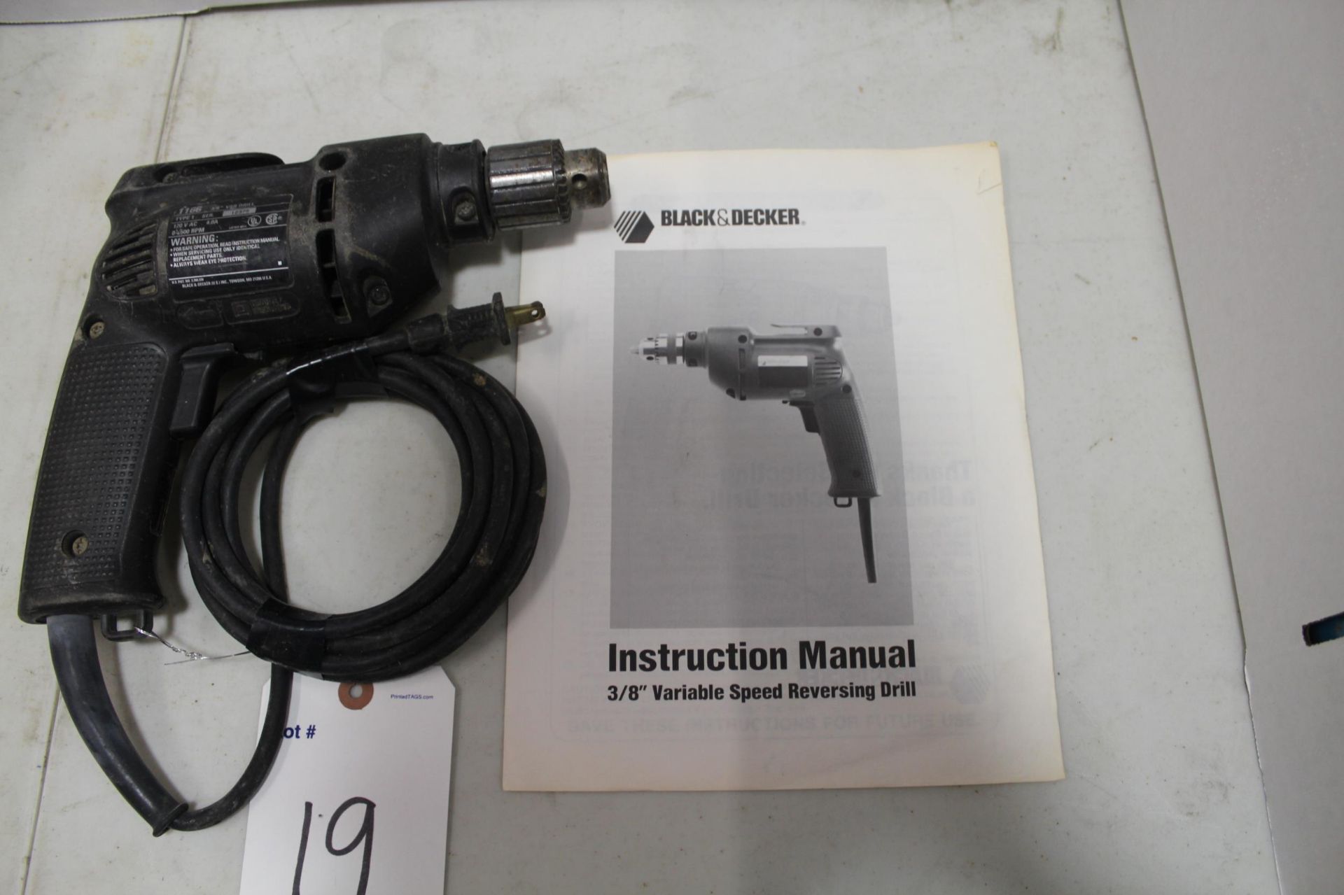 Black & Decker 1166 3/8" Drill - Image 2 of 2