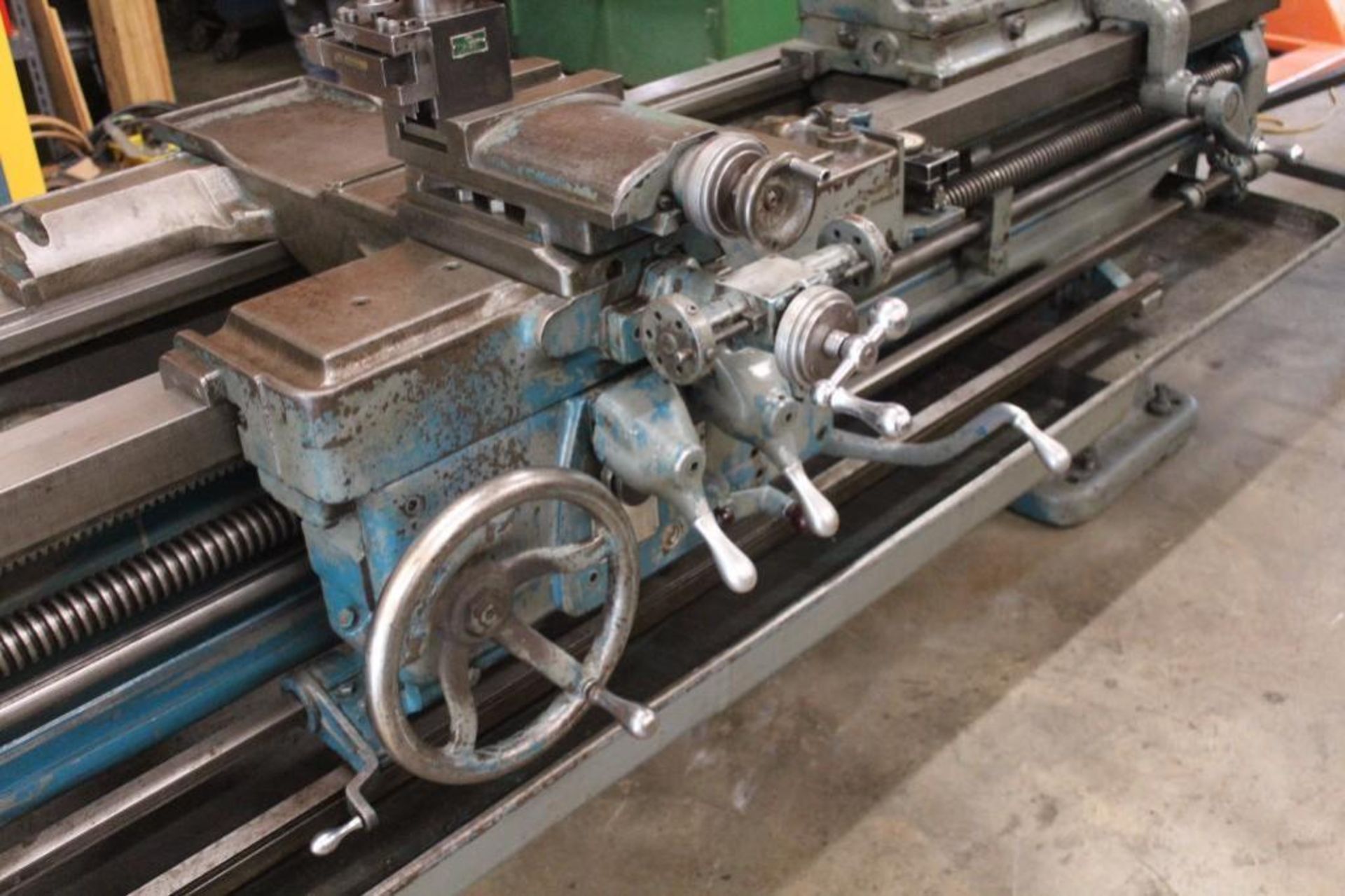 Lodge & Shipley 18"x 12' engine lathe. Quick change tool post, steady rest 3 and 4 jaw Chuck. 15 HP, - Image 5 of 25