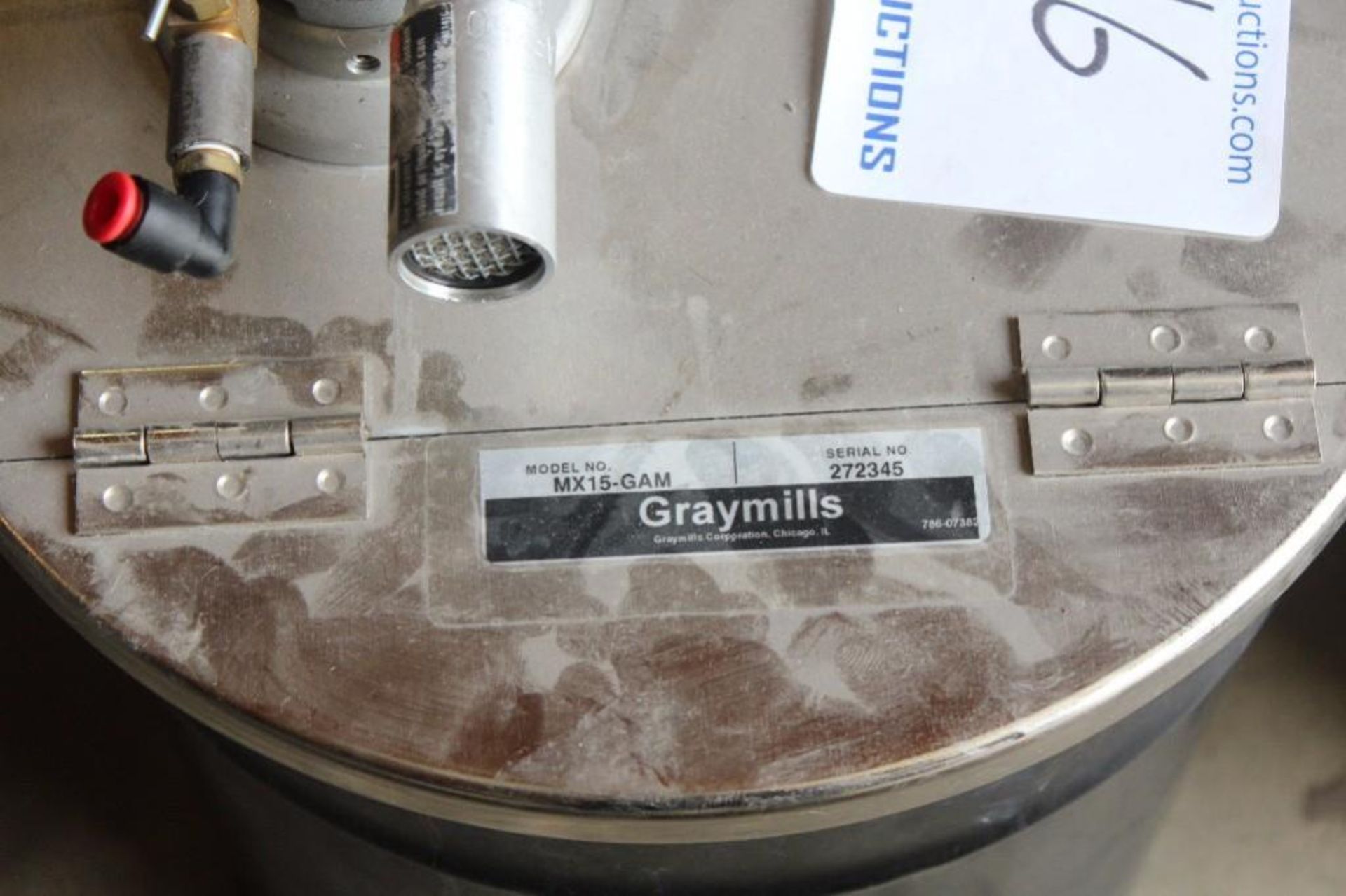 Graymills model MX15-GAME pneumatic mixers - Image 3 of 5