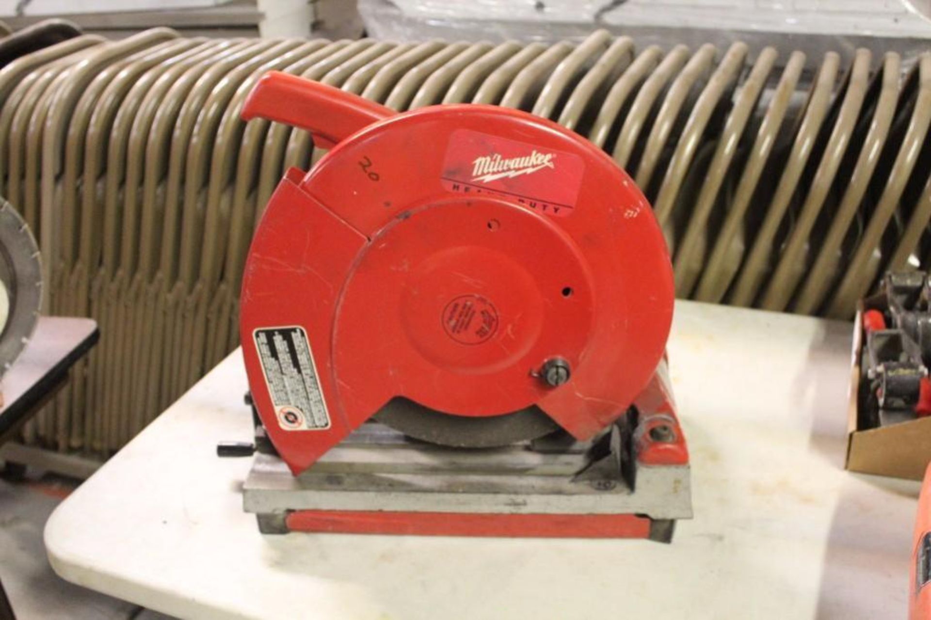 Milwaukee 14-inch abrasive cut-off saw Catalog number 6176 - 20