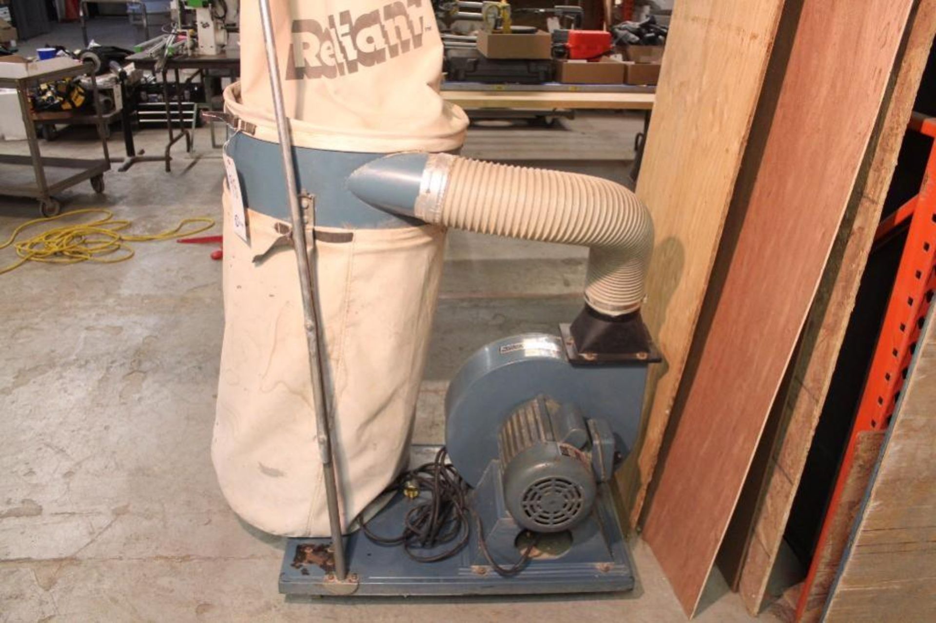 Reliant NN 820 single bag dust collector 2hp 115/230/1ph - Image 5 of 8