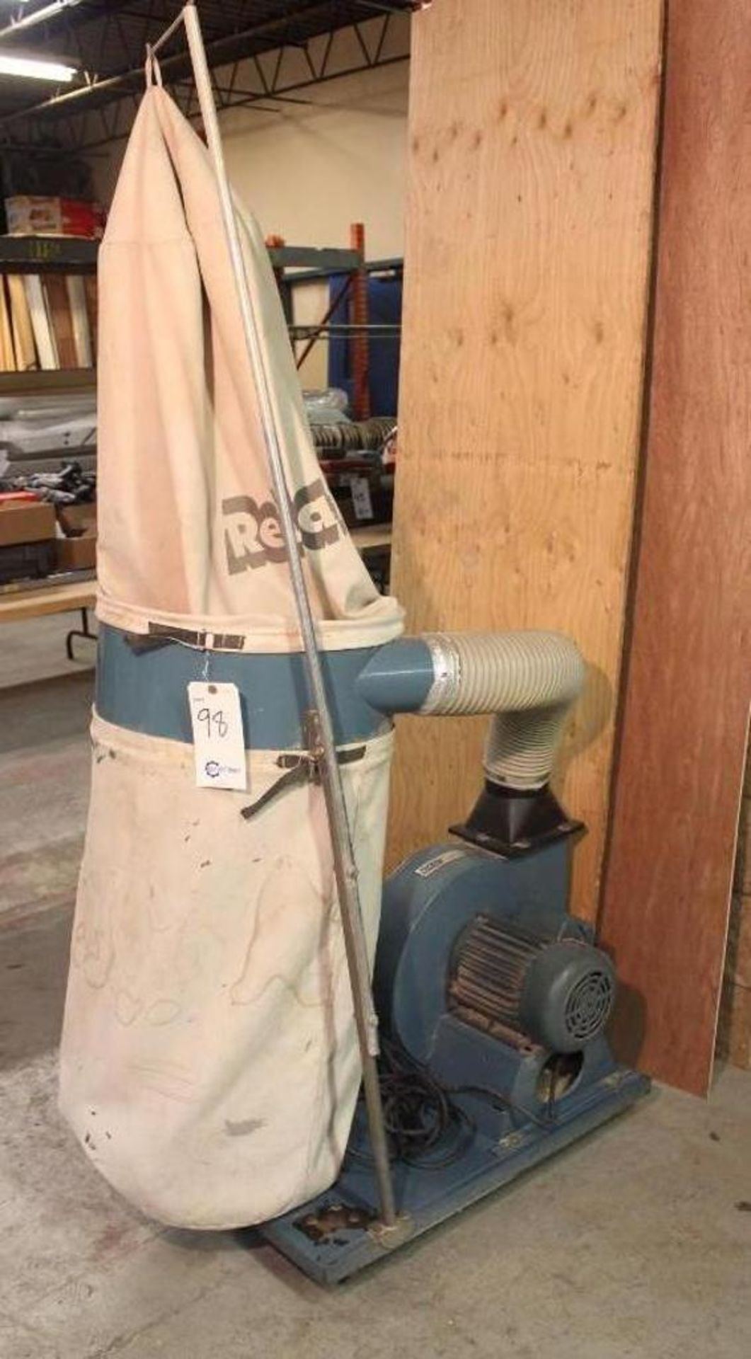 Reliant NN 820 single bag dust collector 2hp 115/230/1ph - Image 8 of 8