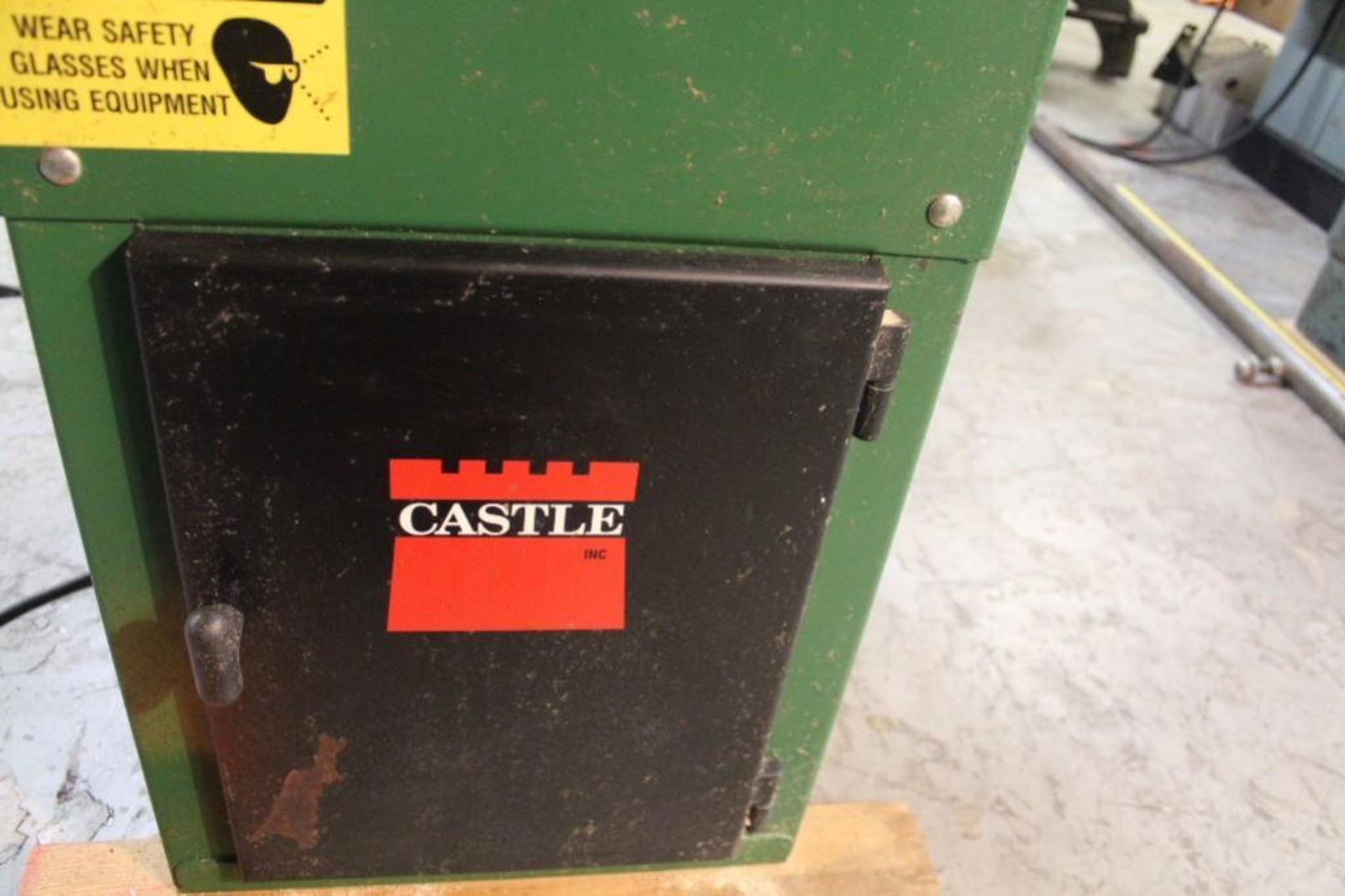 Castle model TSM - 21 screw pocket machine Serial no. 51645 115v/1ph - Image 7 of 9