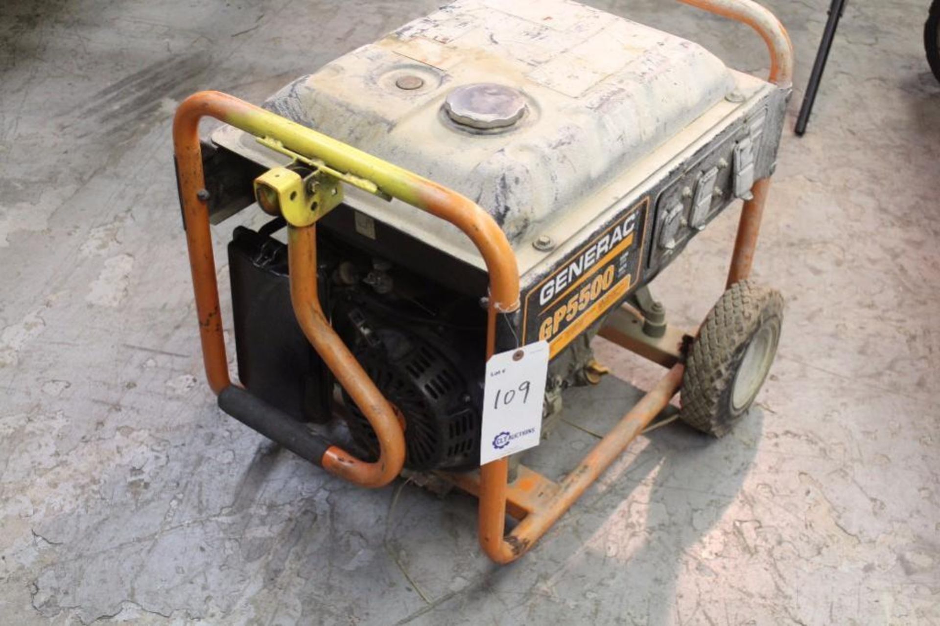 GeneracGP5500generator. Gas powered, 5500watts - Image 2 of 4