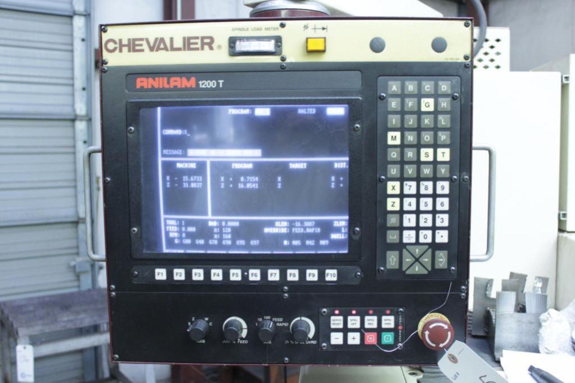 ChevalierModelFCL-1860ACNC Lathe Year: 1997 Serial #: X2865001 Size: 18" X 60" Electric 230 3PH 40-2 - Image 8 of 12