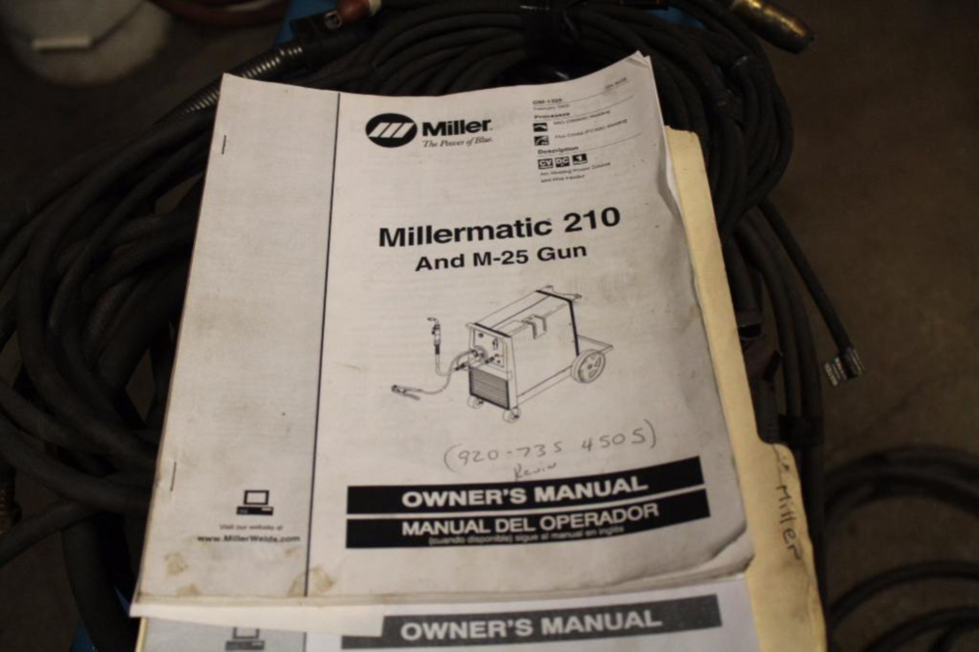 Miller Millermatic 210 welder & accessories W/ Spoolmatic 3035 Spool