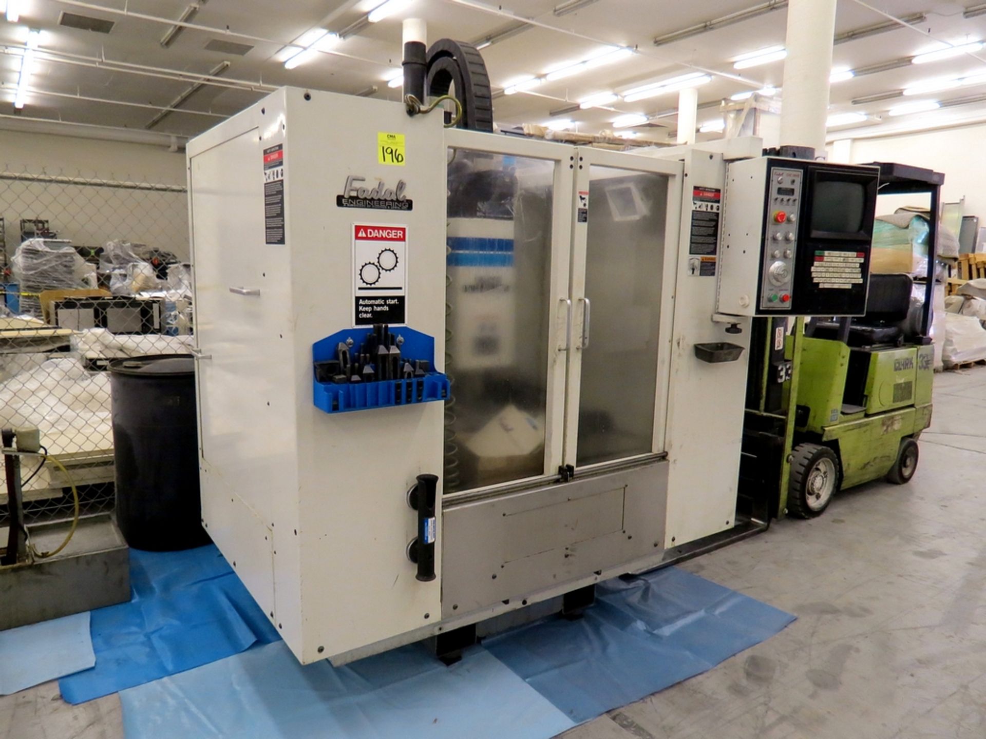 1997 Fadal 914 VMC 15 CNC Vertical Machine Center w/ CNC 88HS Control, 3 axis, 21-ATC, 5000 rpm,