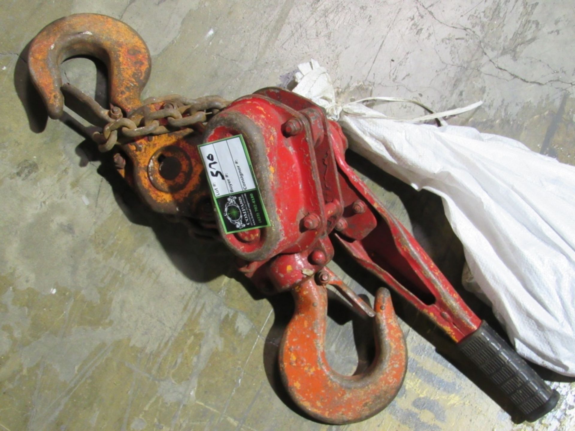 6 Ton Ratchet Hoist- - Image 2 of 4