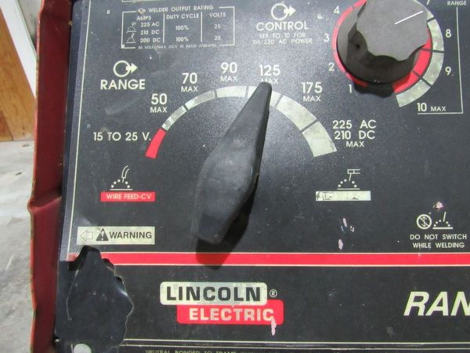 Lincoln Ranger 8 Welder- - Image 5 of 17