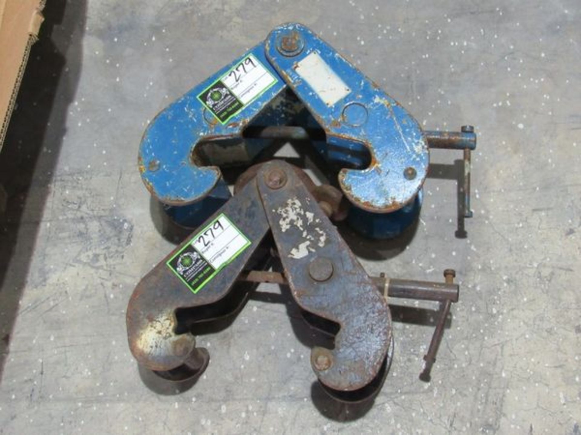 (qty - 2) Beam Clamps-