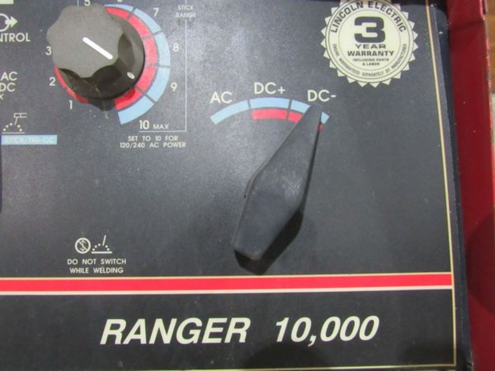 Lincoln Ranger 10,000 Welder- - Image 9 of 21