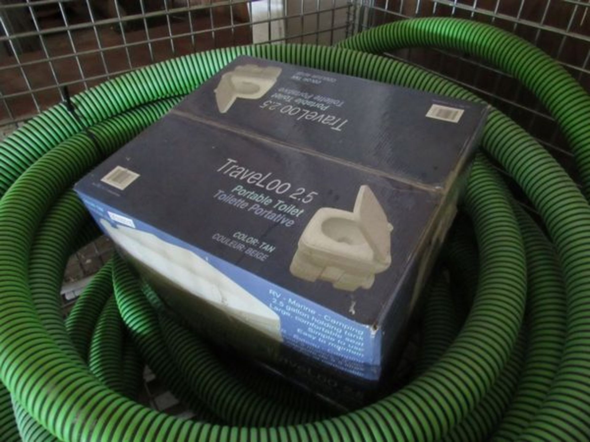 Portable Toilet and Hose- - Image 4 of 6