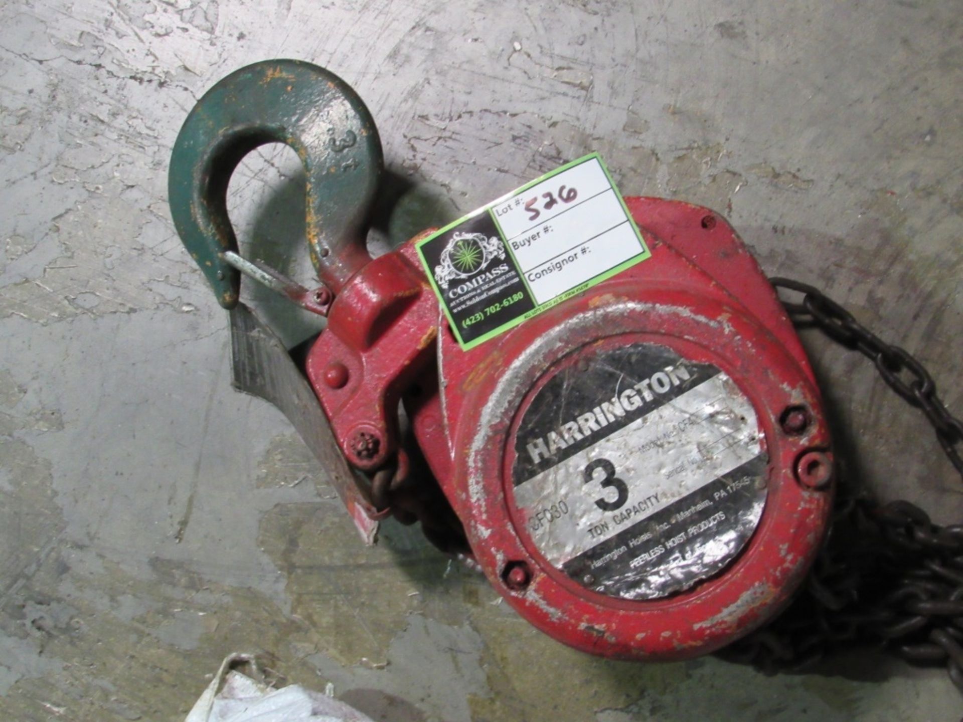 3 Ton Chain Hoist-