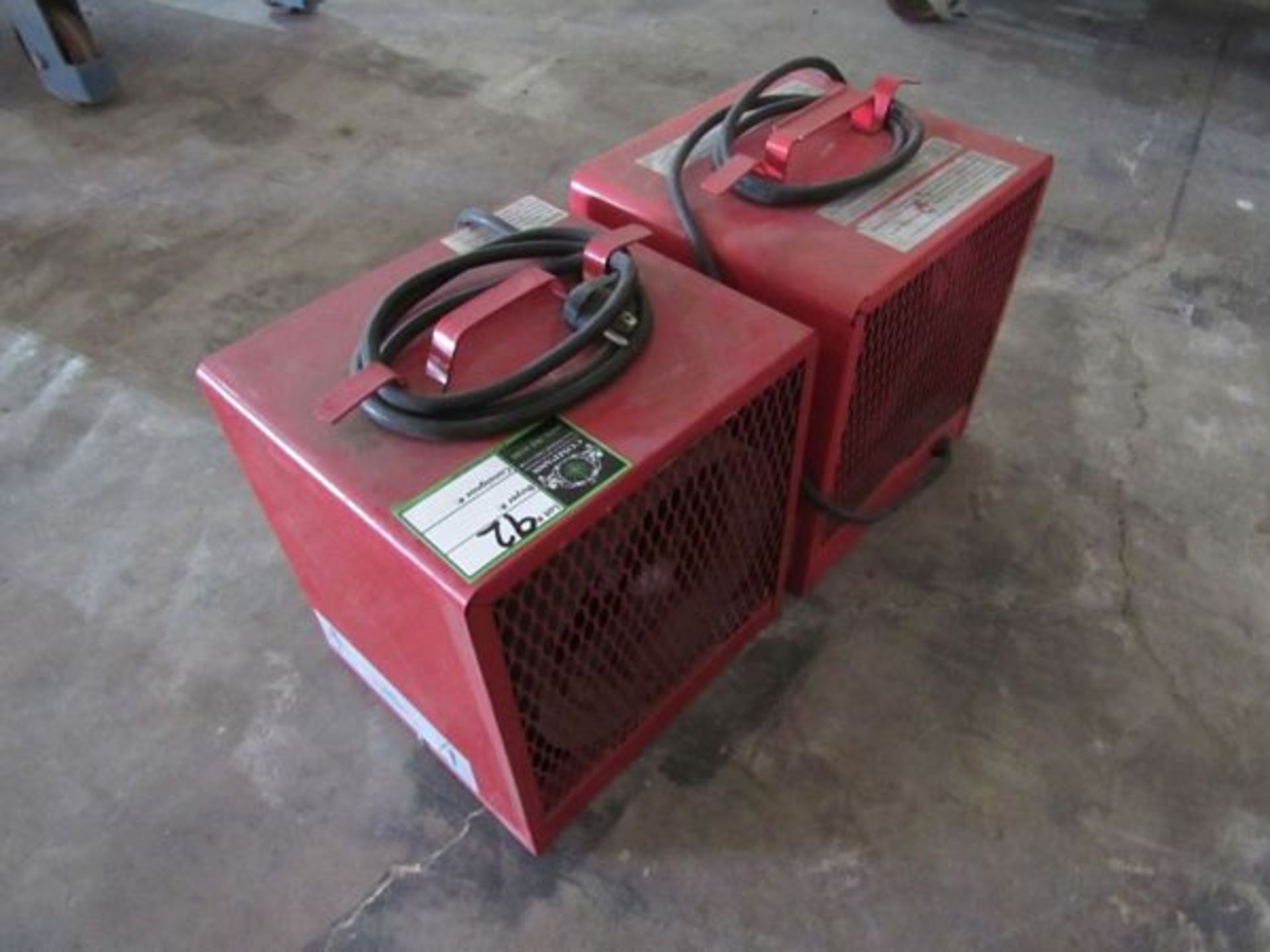 (Qty - 2) Heavy Duty Portable Heaters- - Image 2 of 6