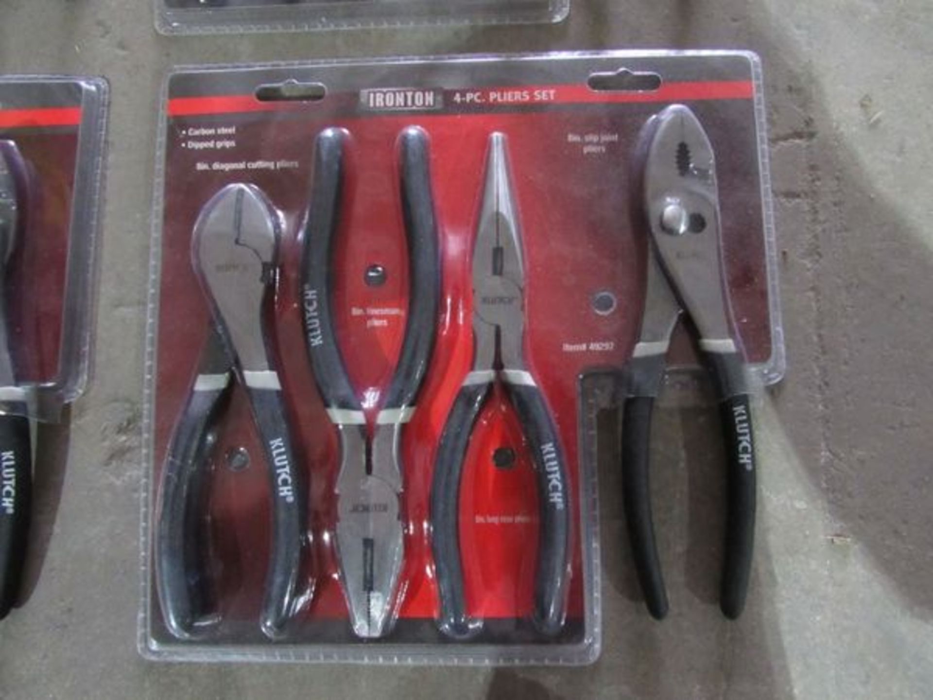 (qty - 4) 4pc Pliers Sets- - Image 2 of 4