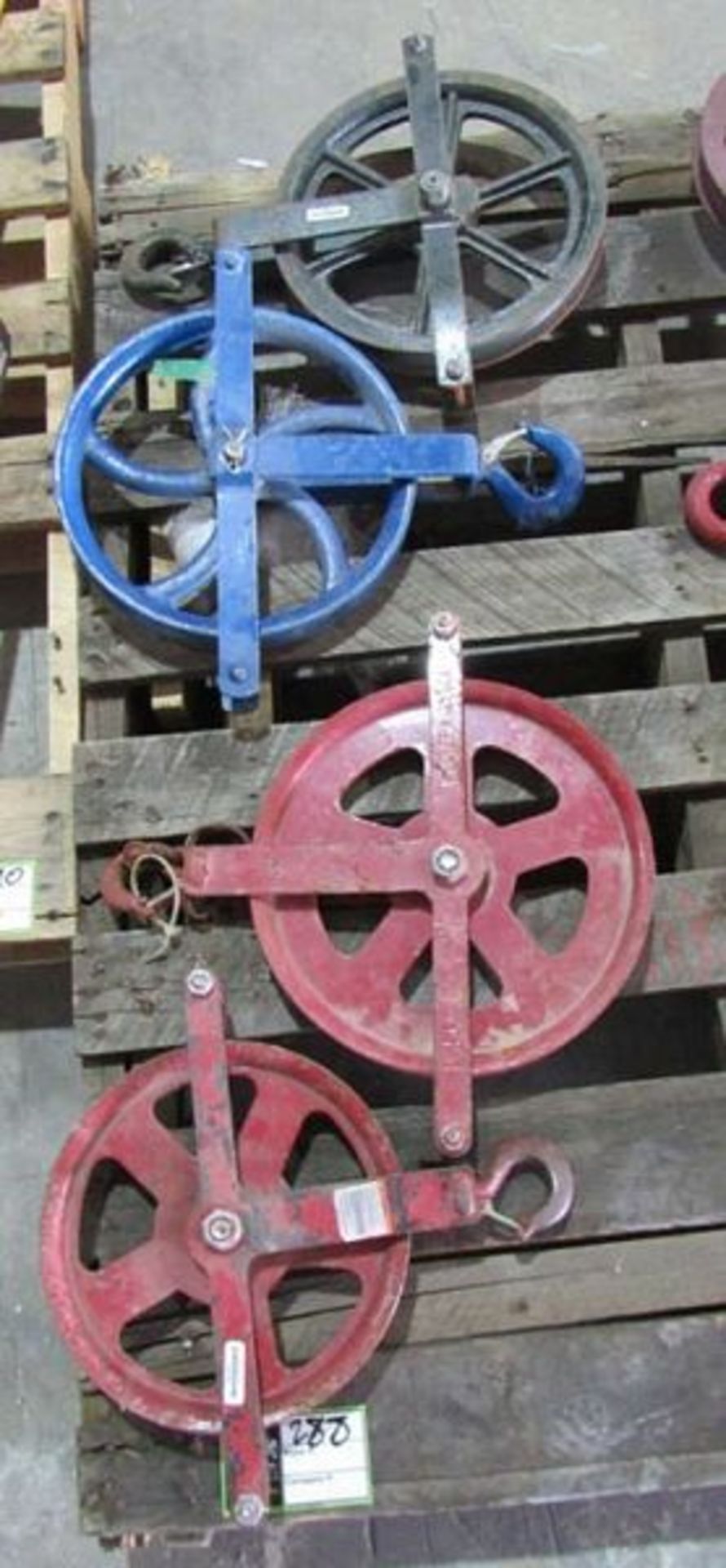 (qty - 4) Pulley Wheels-