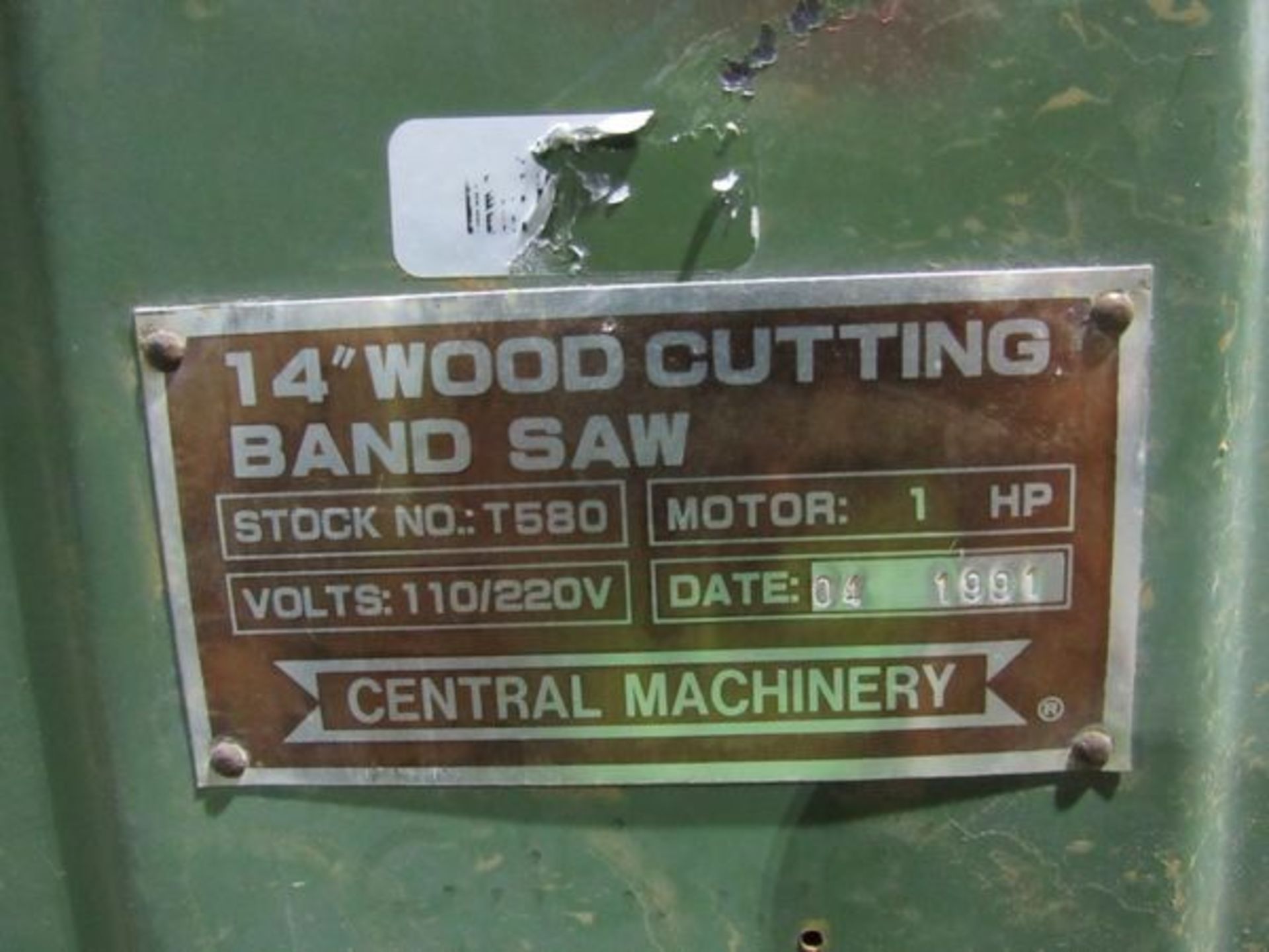 24" Wood Cutting Band Saw- - Image 3 of 13