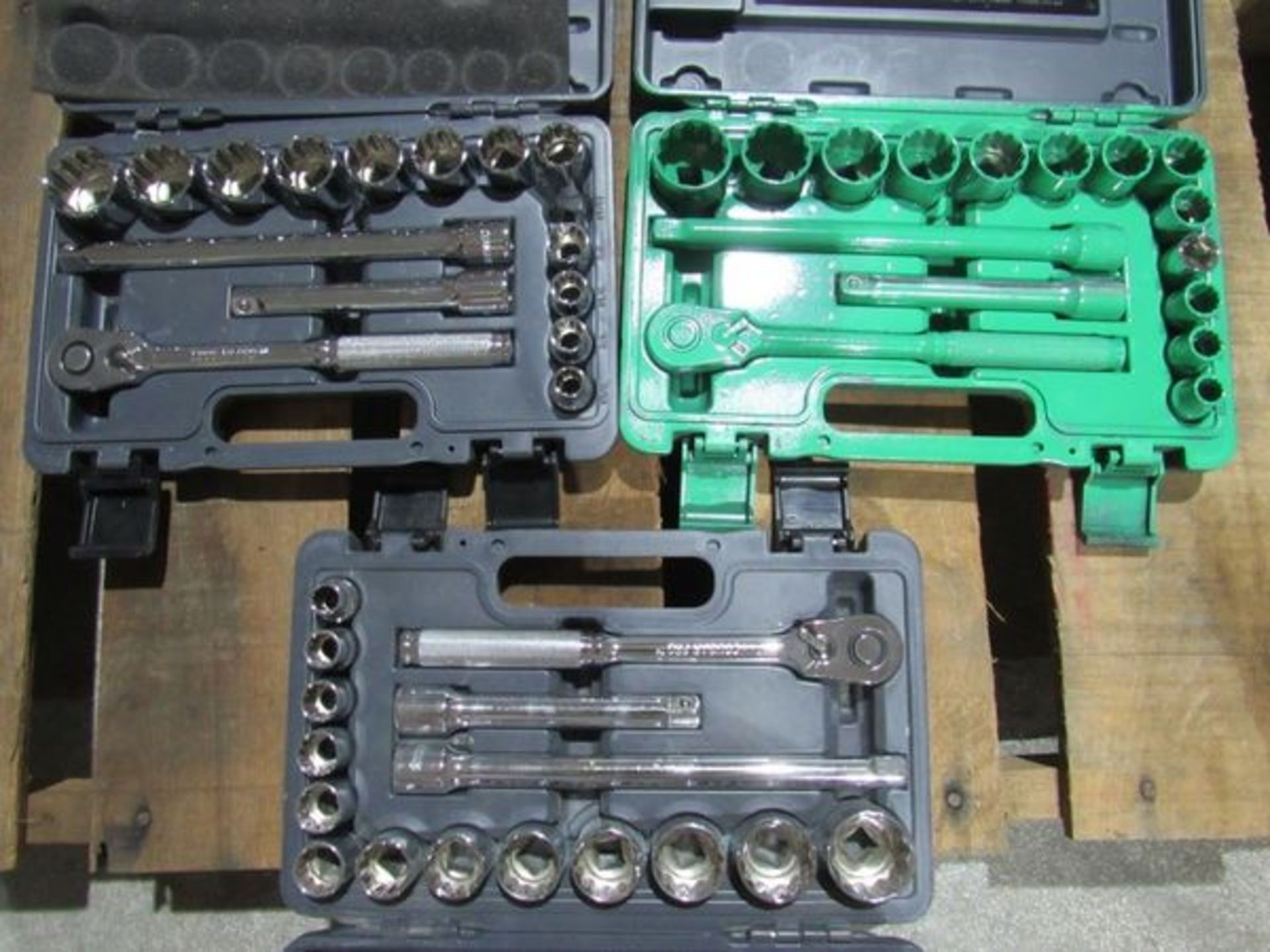 (qty - 3) 16 Piece 1/2" Socket Sets- - Image 4 of 6