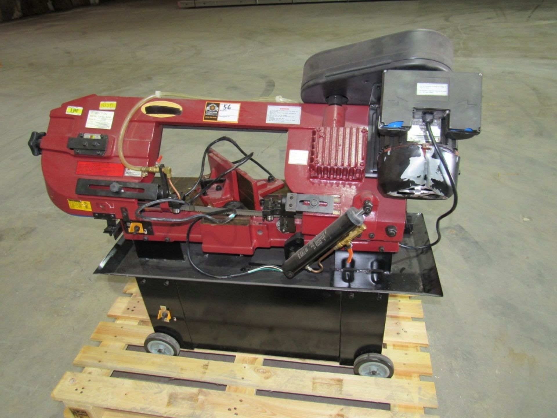 Metal Band Saw- Model - BS-712N 1.1 KW 115/230 Volts 1 Phase 60 Hz Overall Dimensions - 4' x 16" x