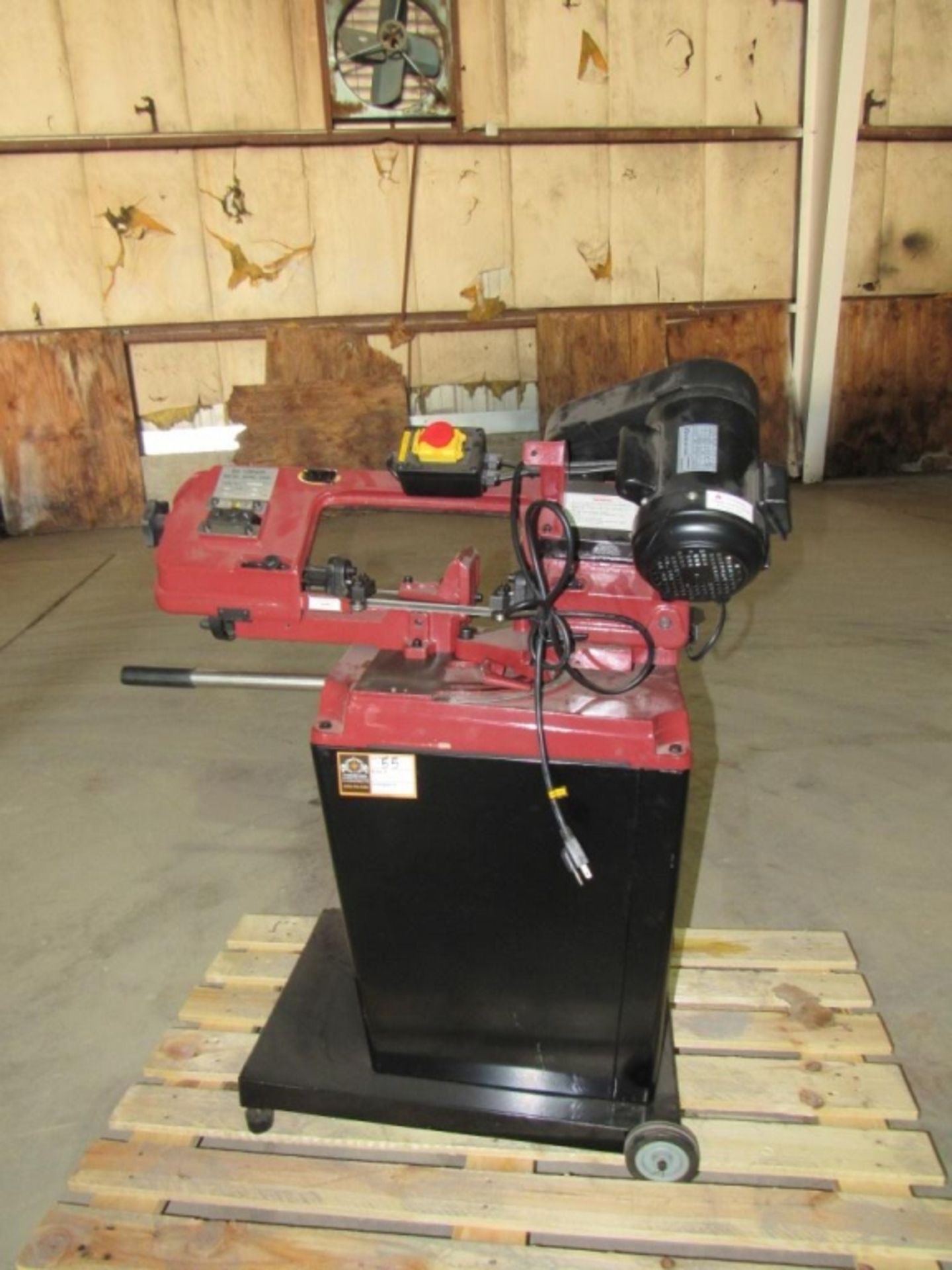 Metal Band Saw- Model - BS-128HDR 0.37 Kw 115 Volts 1 Phase 60 Hz Overall Dimensions - 3' x 20" x