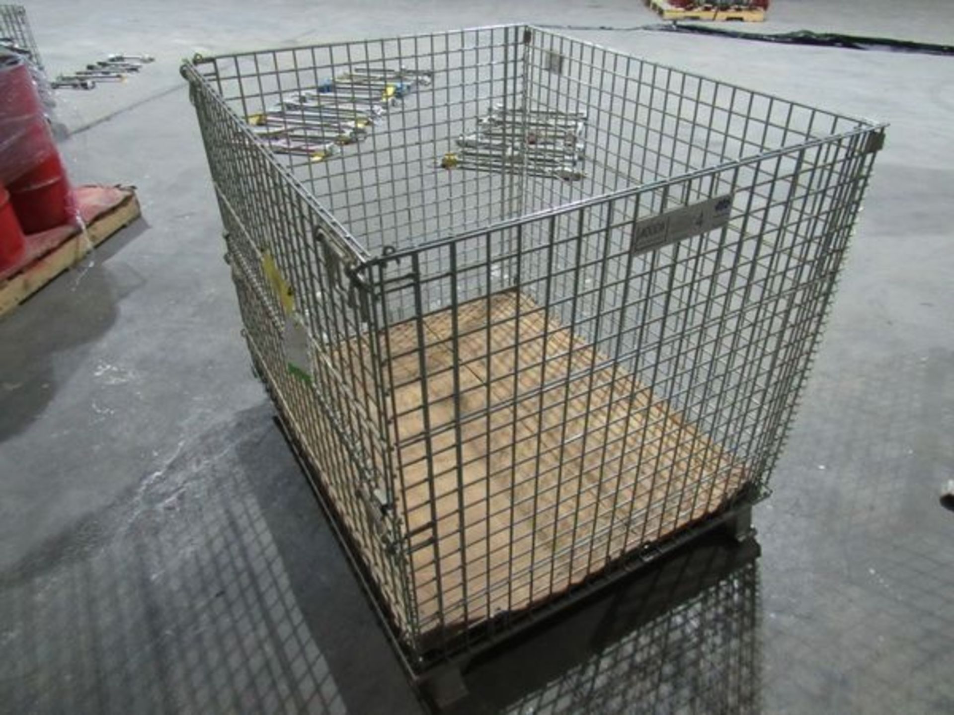 Warehouse Basket- MFR - Nashville Wire 40" x 48" x 42" **Contents SOLD Separately in Lot #1215** - Image 3 of 7