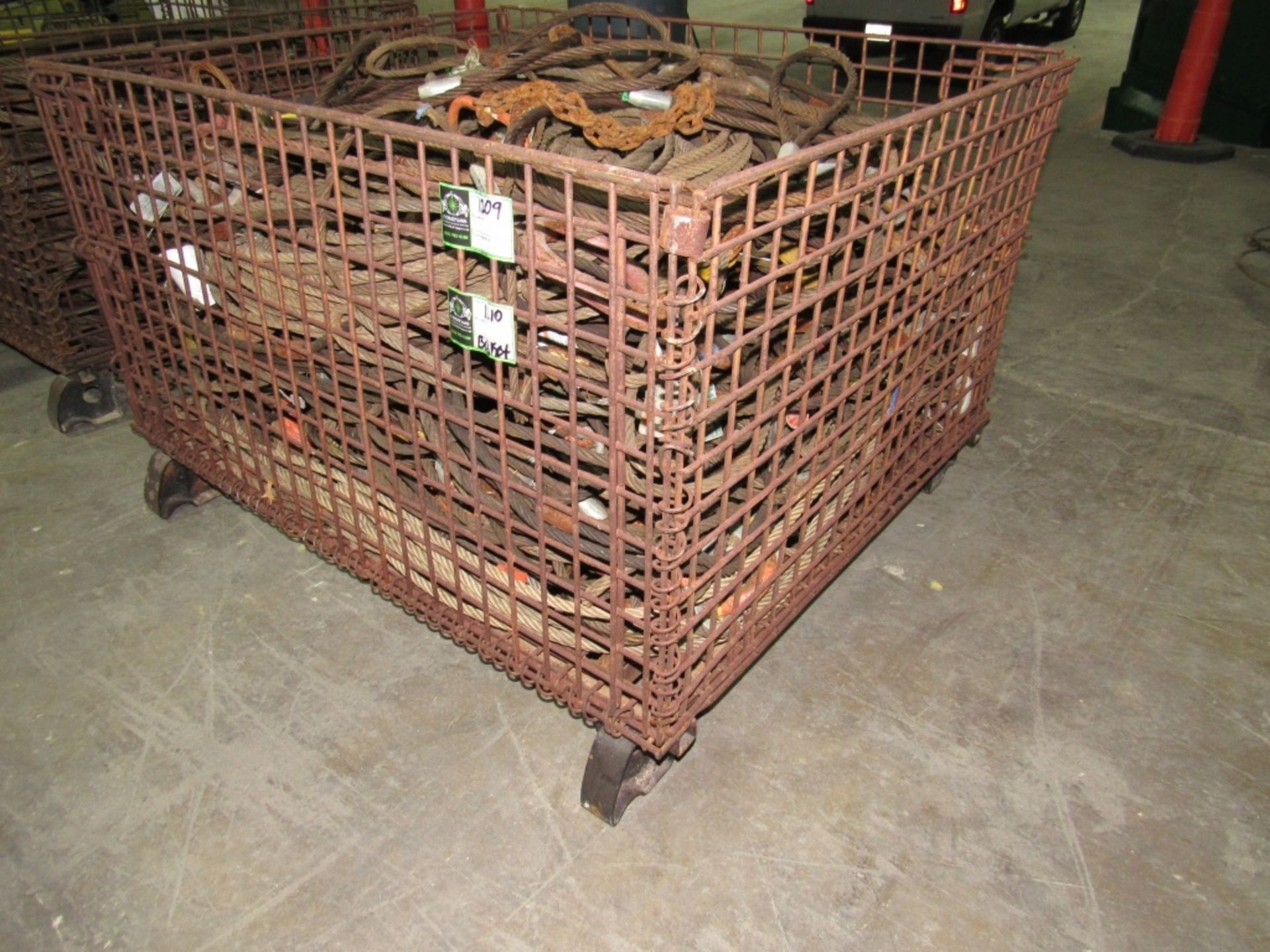 Warehouse Basket- MFR - Unknown 48" x 40" x 31" **Contents SOLD Separately in Lot#1209**