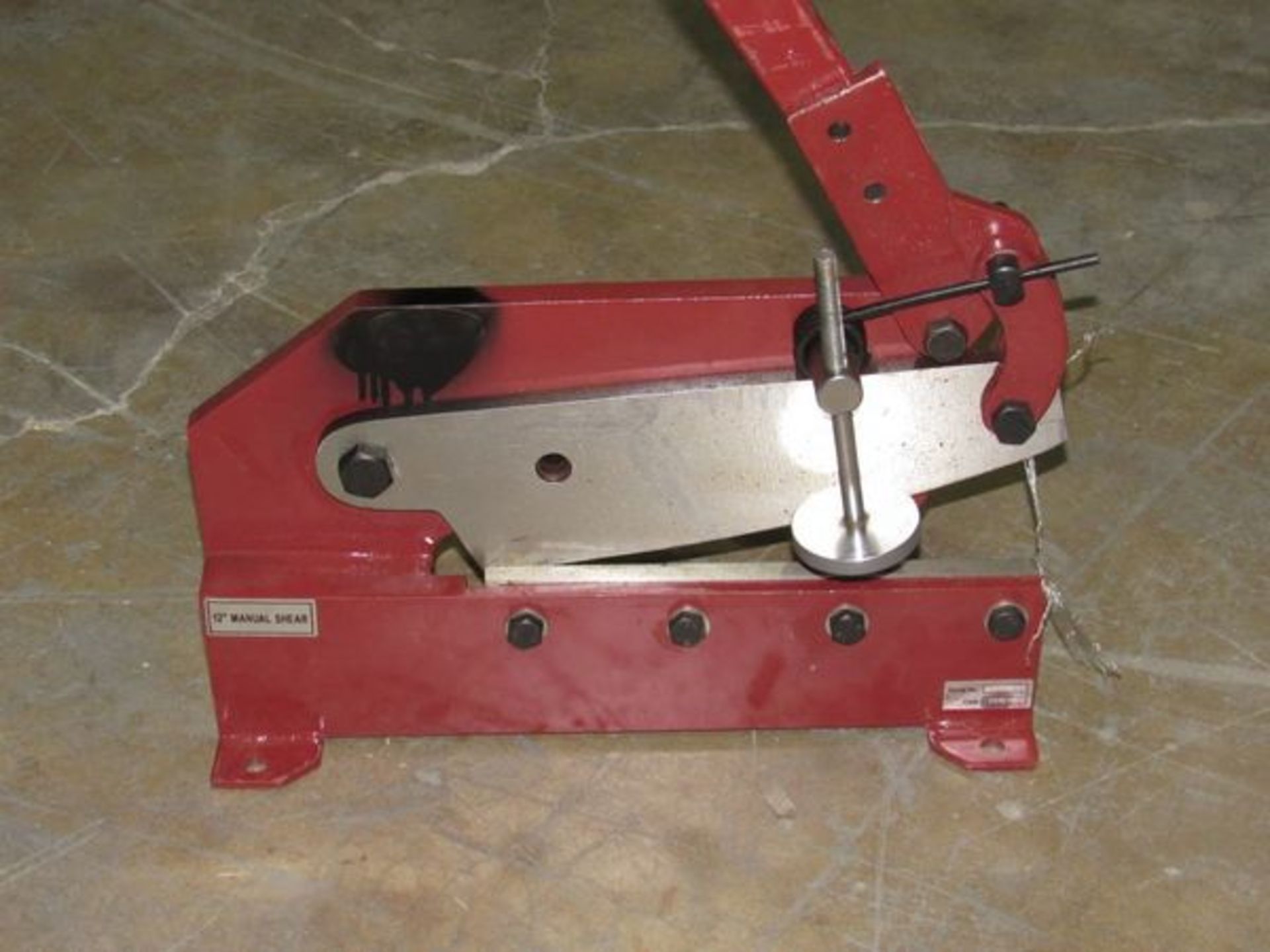 12" Manual Shear- MFR - Unknown 12" - Bild 6 aus 7