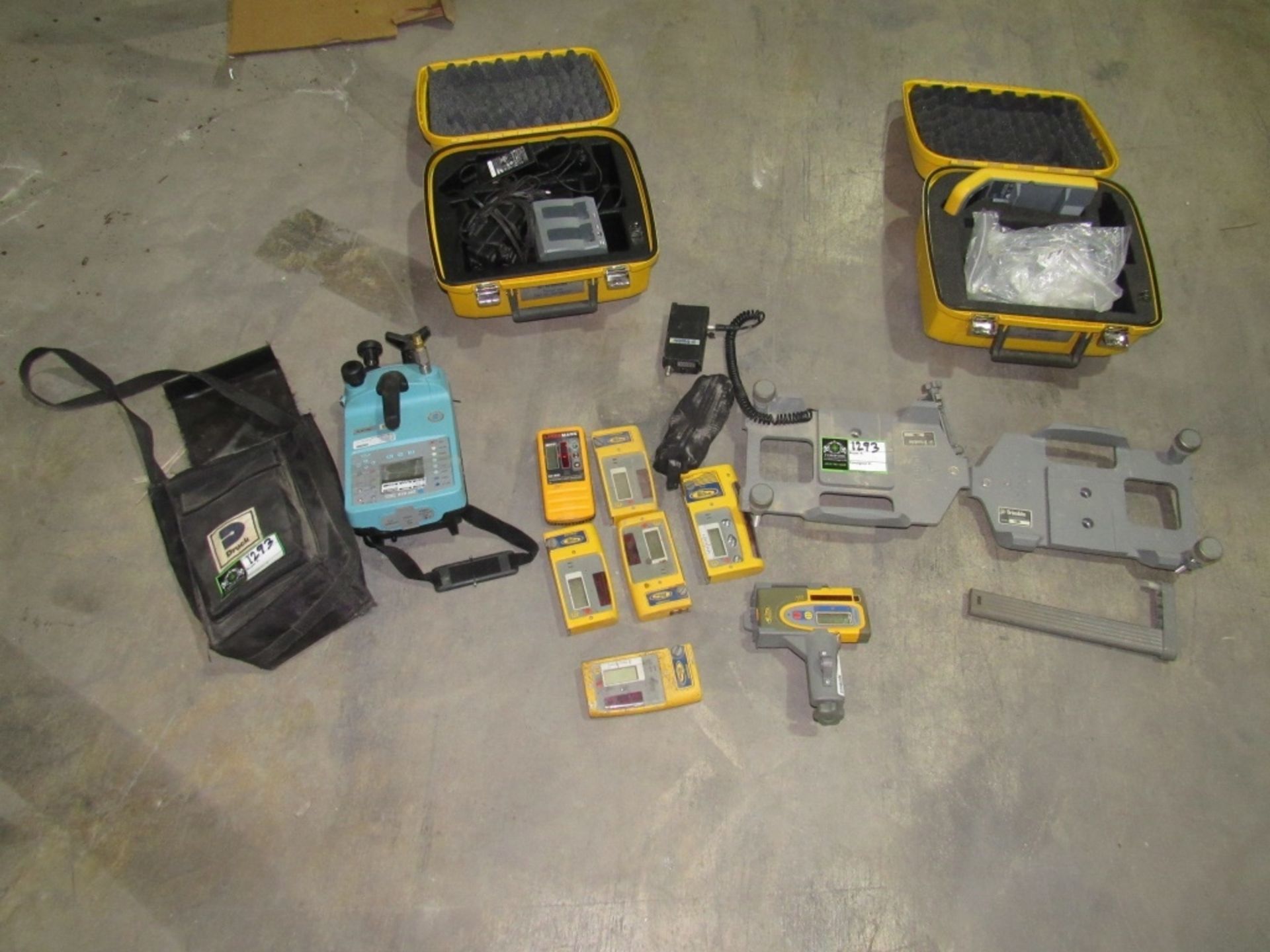 Assorted Surveying Equipment- MFR - Trimble (5) HR500 (1) LD-400 (1) HR550