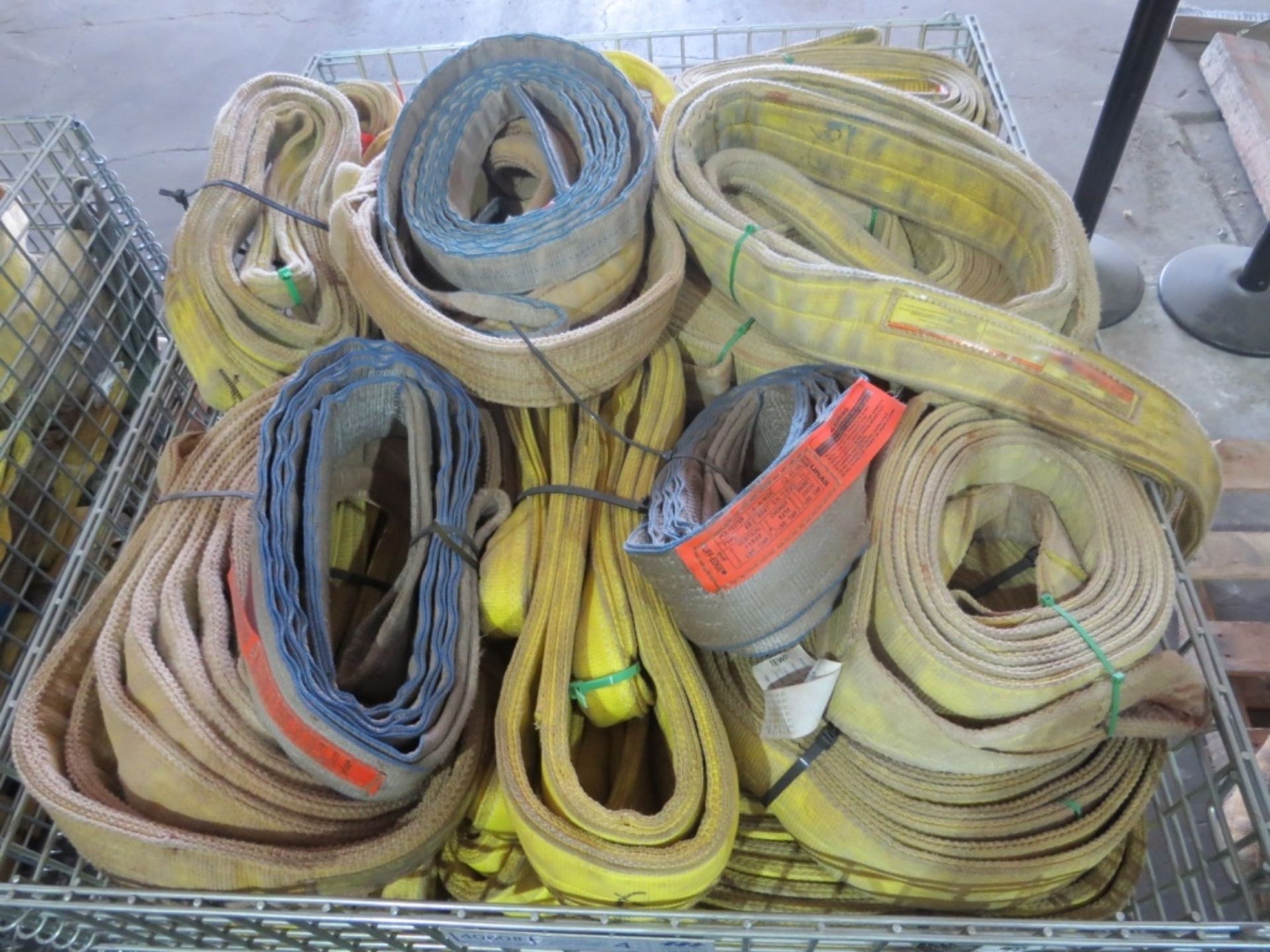 Assorted Nylon Lifting Slings- MFR - Liftall, QC21 4" Wide 12' Long **Basket SOLD Separately in