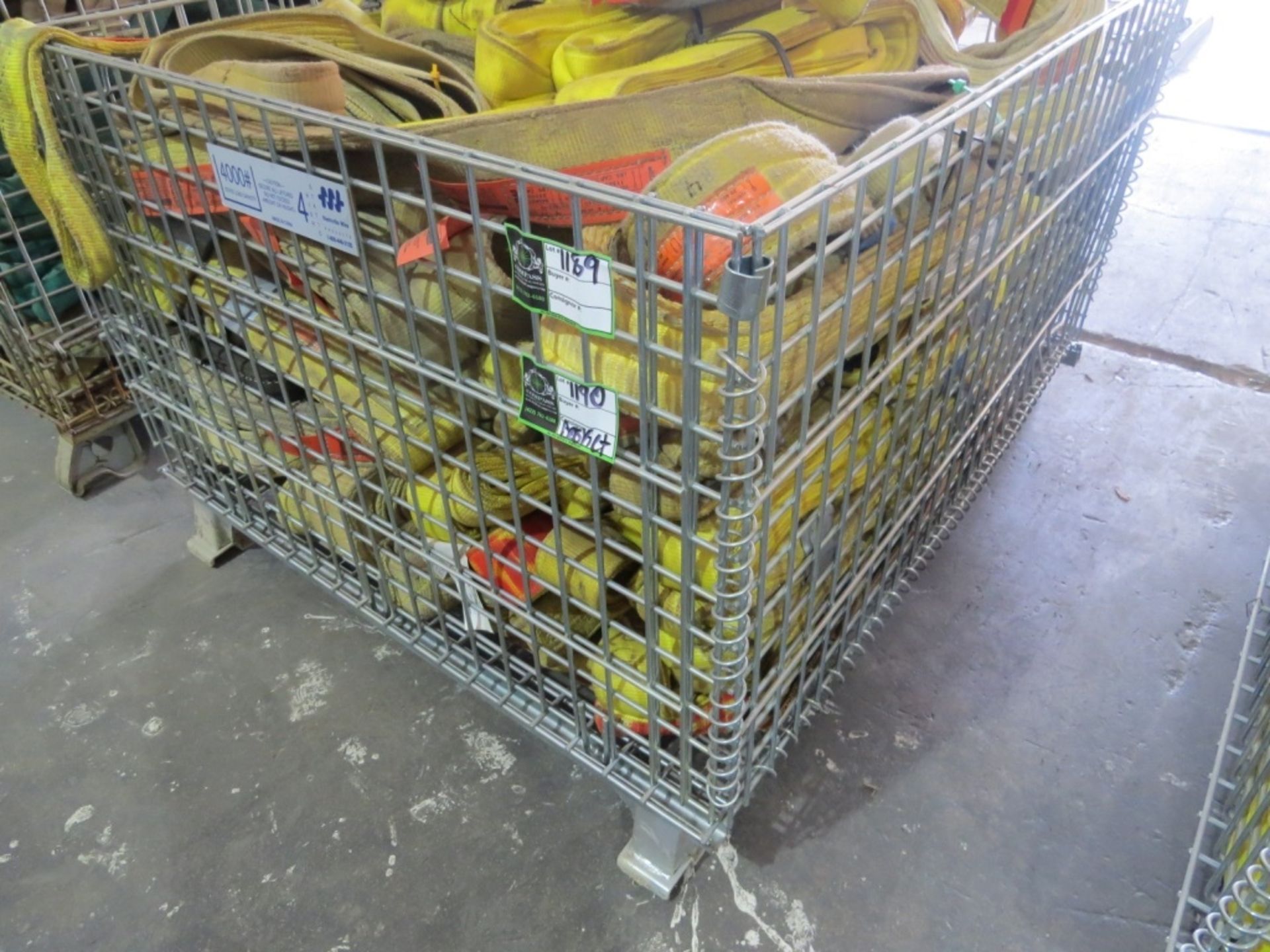 Warehouse Basket- MFR - Nashville Wire- 41" x 4' x 31" **Contents SOLD Separately in Lot #1189**