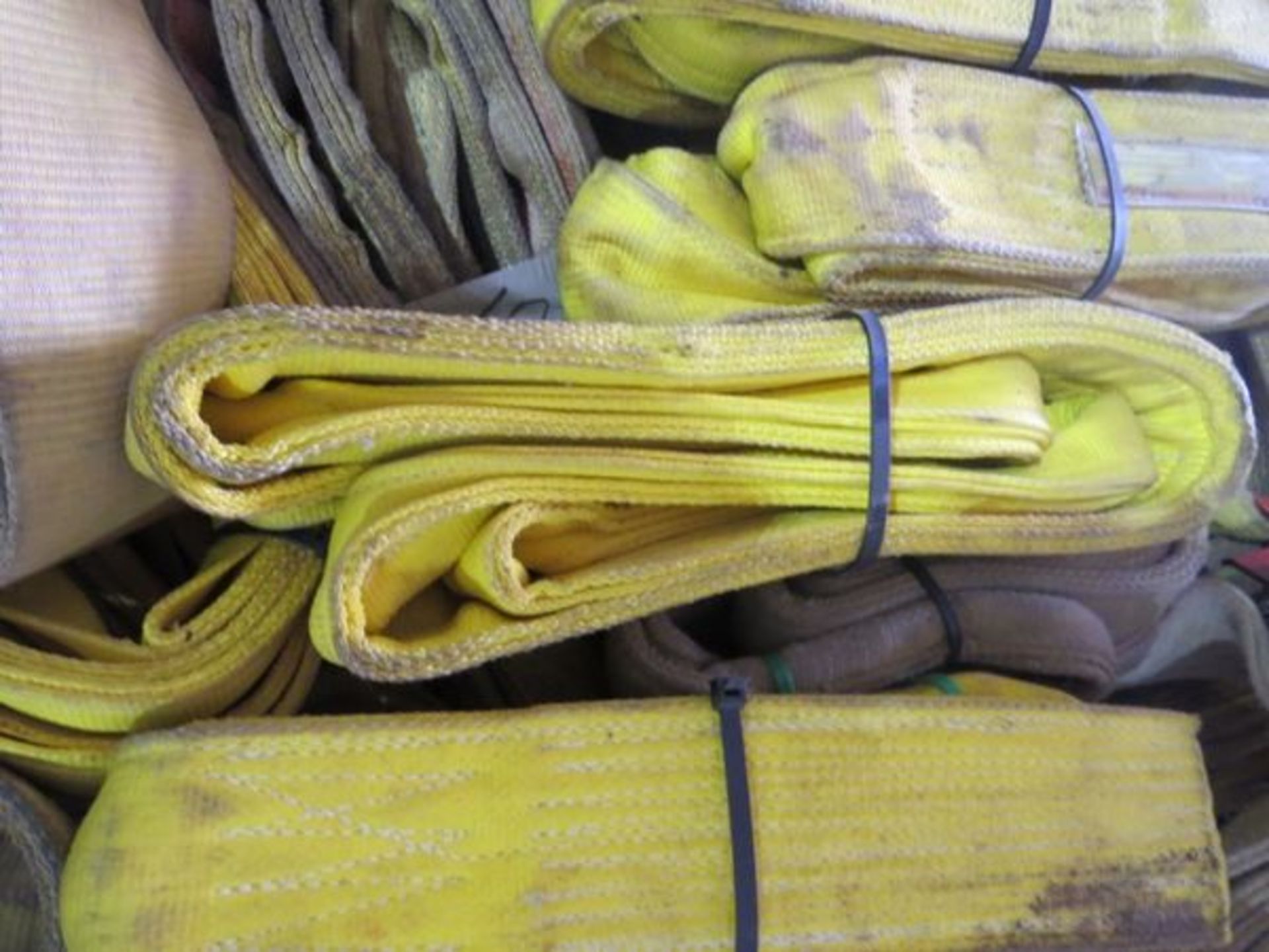 Assorted Nylon Lifting Slings- MFR - Liftall, QC21 Lengths Range From 4' to 10' 4" Wide **Basket - Image 3 of 8