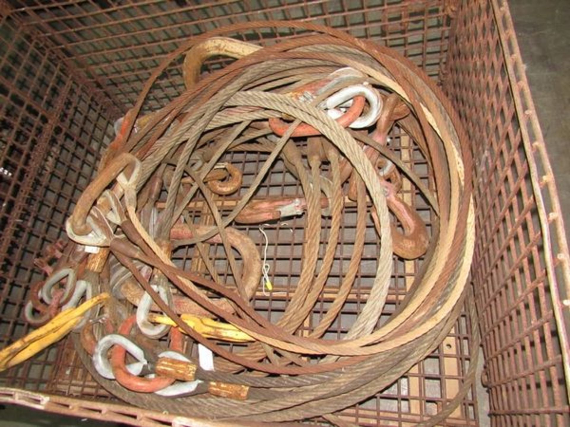(qty - 5) Spreaders- MFR - West Coast Wire Rope Sizes Range From 3/8" to 1" 10' Long **Basket SOLD - Image 2 of 13