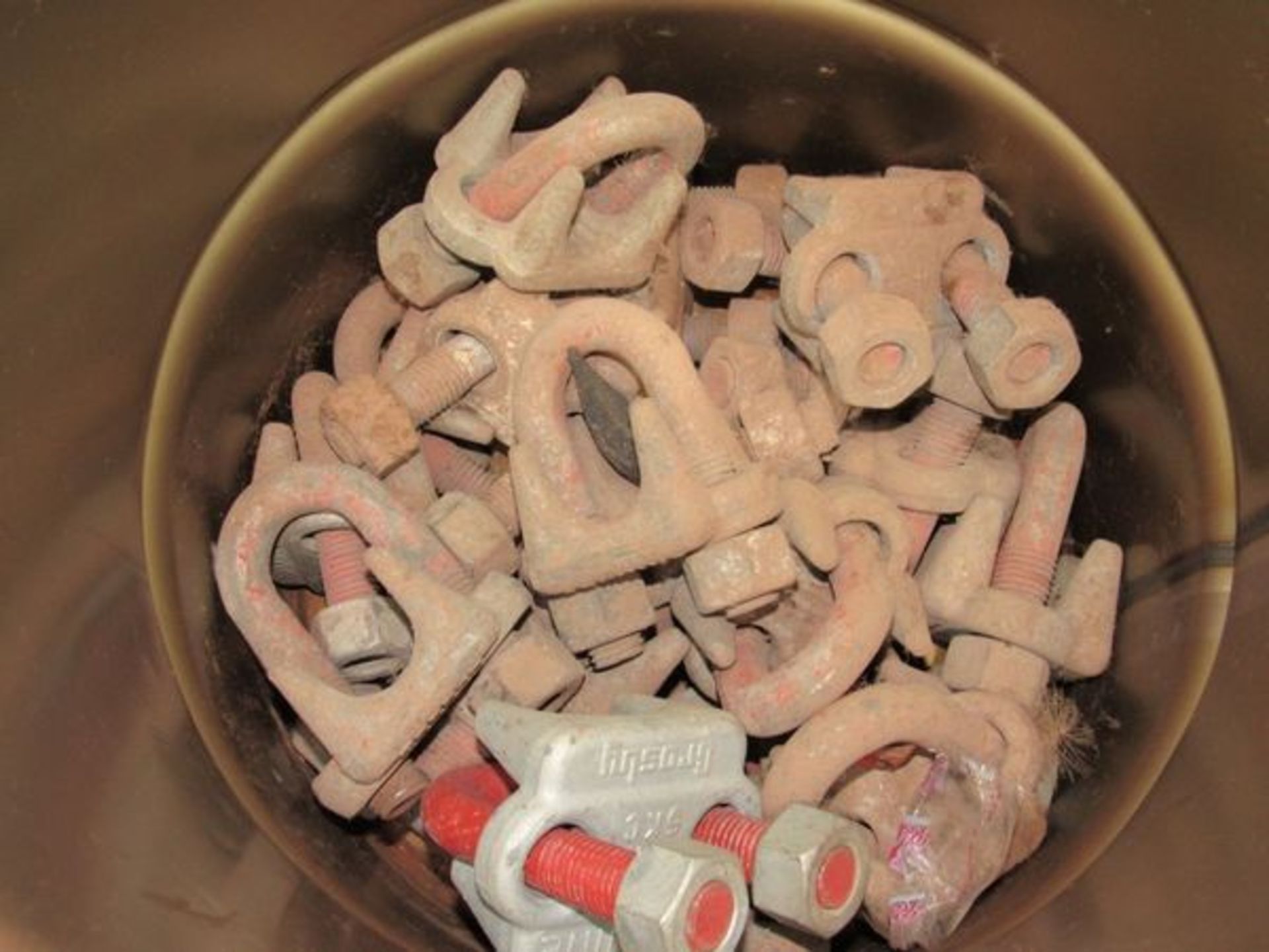 Assorted Cable Clamps- (approx 50) 1-1/2" Cable Clips (approx 15) 1-1/4" Cable Clips (approx 25) 1- - Image 6 of 11