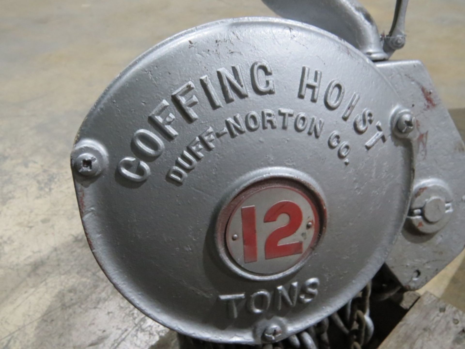 12 Ton Coffing Chain Hoist- MFR - Coffing 12 Ton - Bild 9 aus 9