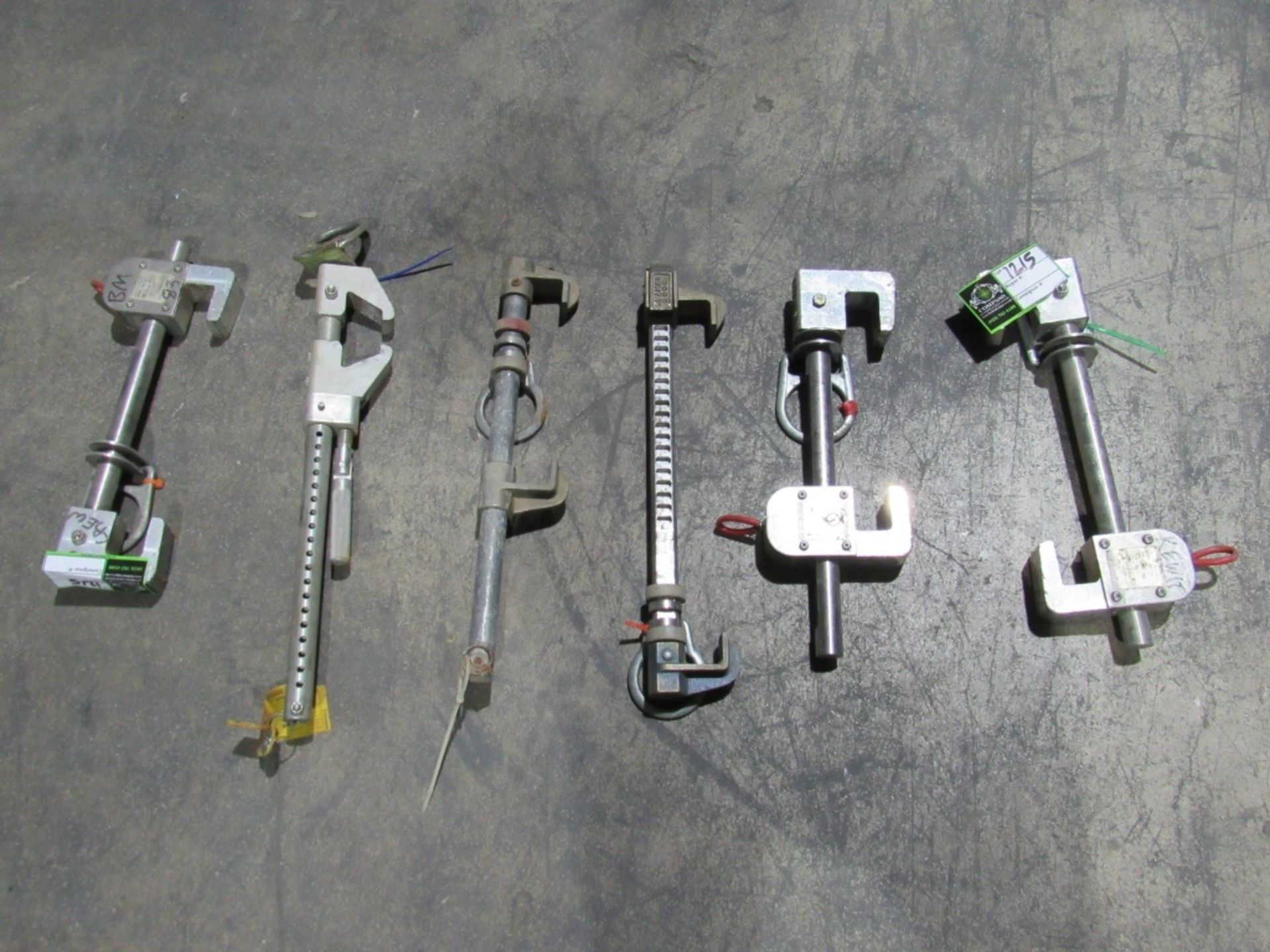 (qty - 6) Beam Anchors- MFR - Miller, SALA 1' **Basket SOLD Separately in Lot #1216**