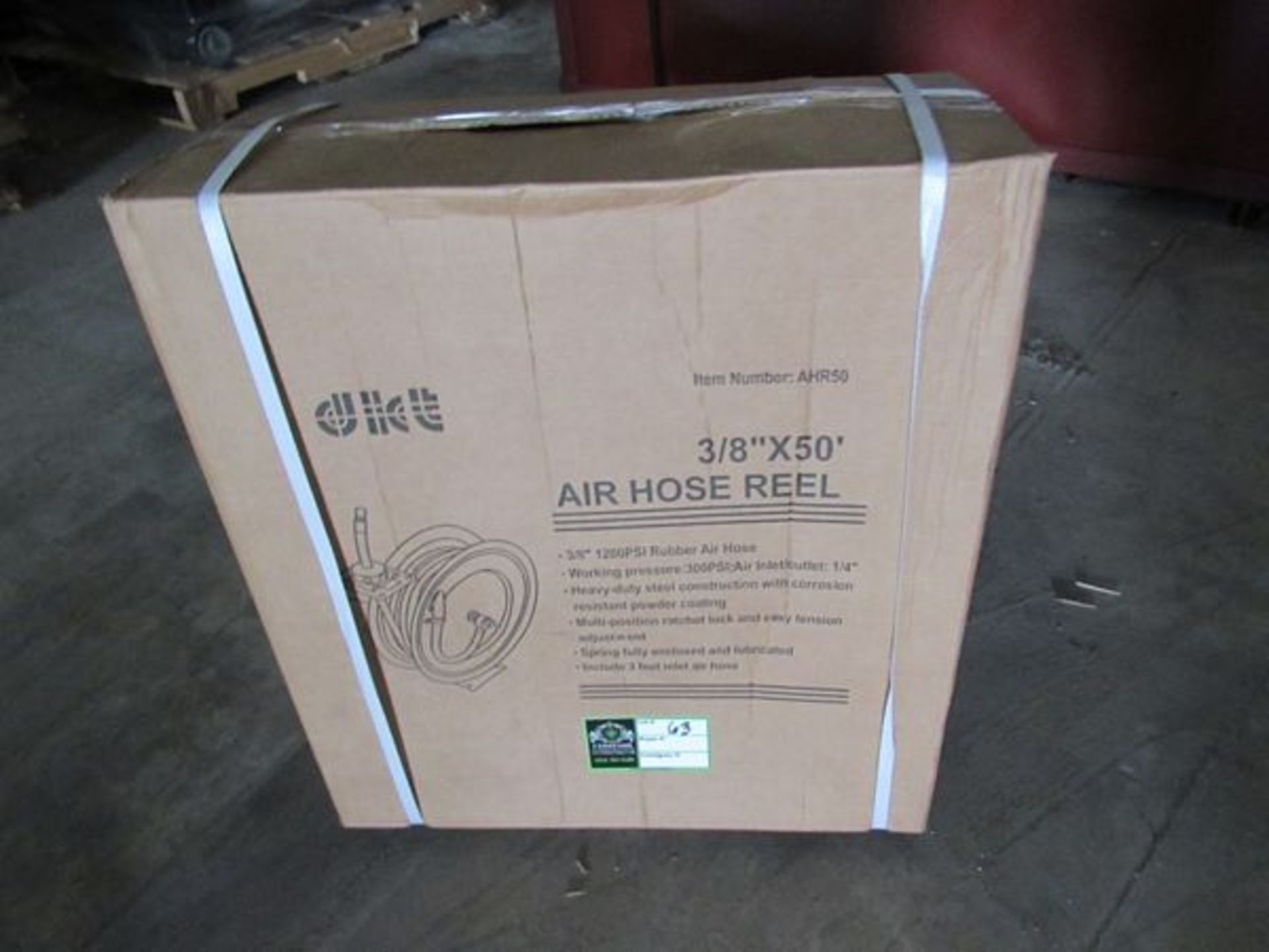 "NEW" Air Hose Reel- 3/8" x 50' 1200 PSI Hose - Bild 5 aus 9