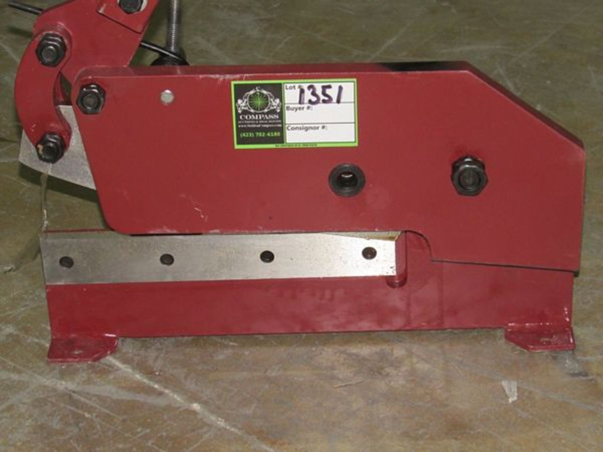 12" Manual Shear- MFR - Unknown 12" - Bild 4 aus 7